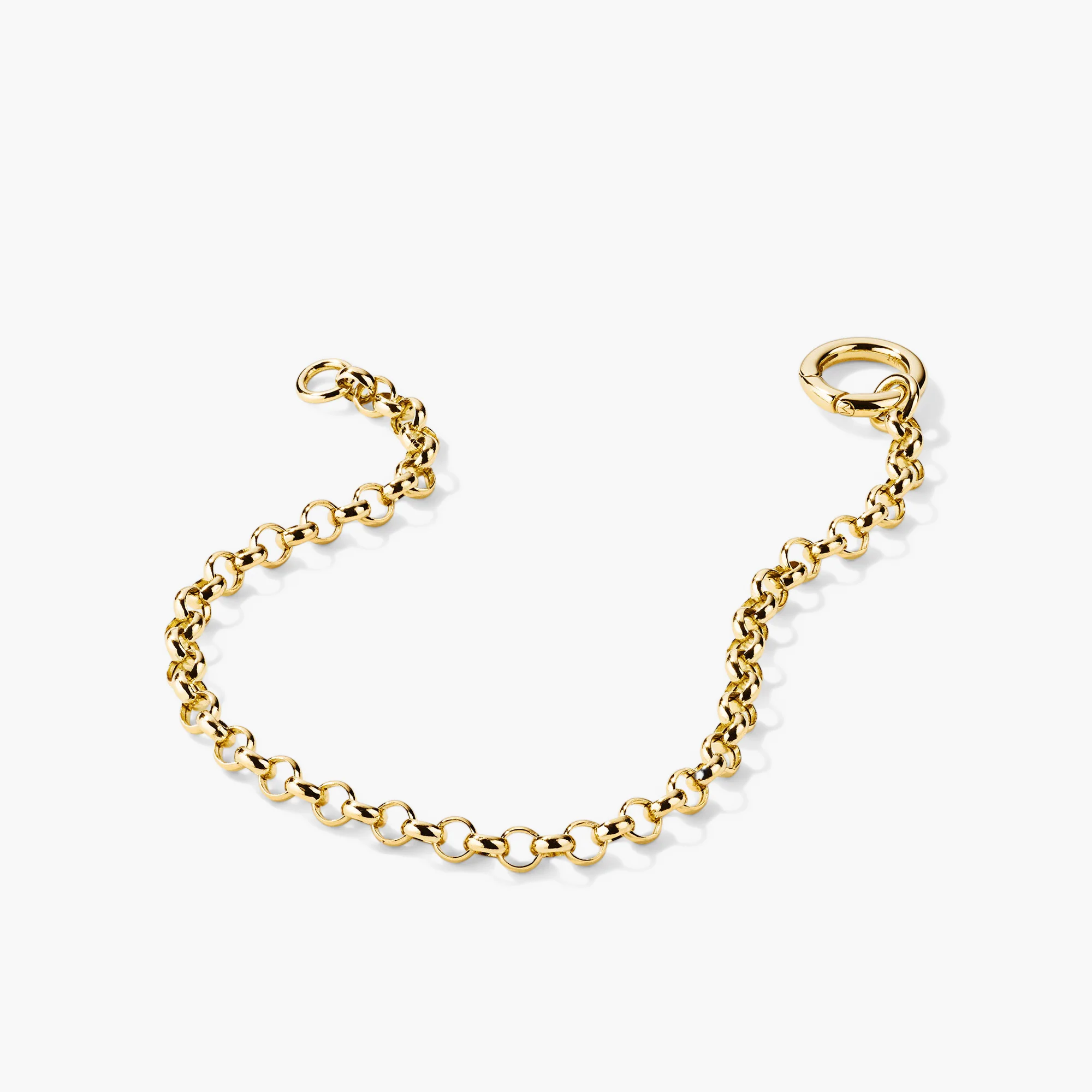 Rolo Chain Charm Bracelet - Image 10