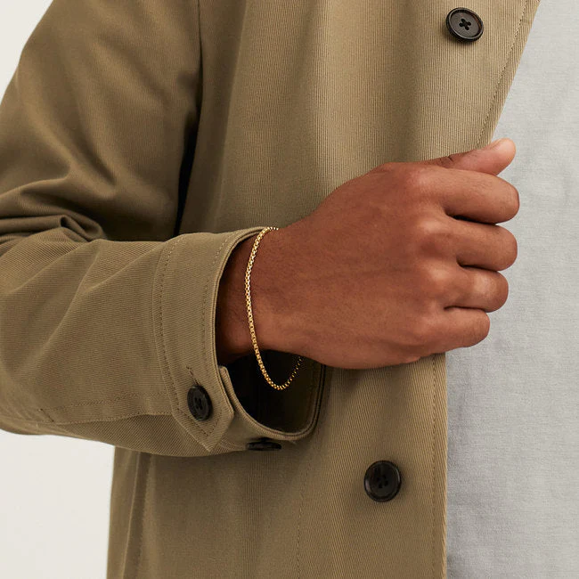 Round Box Chain Bracelet - Image 9
