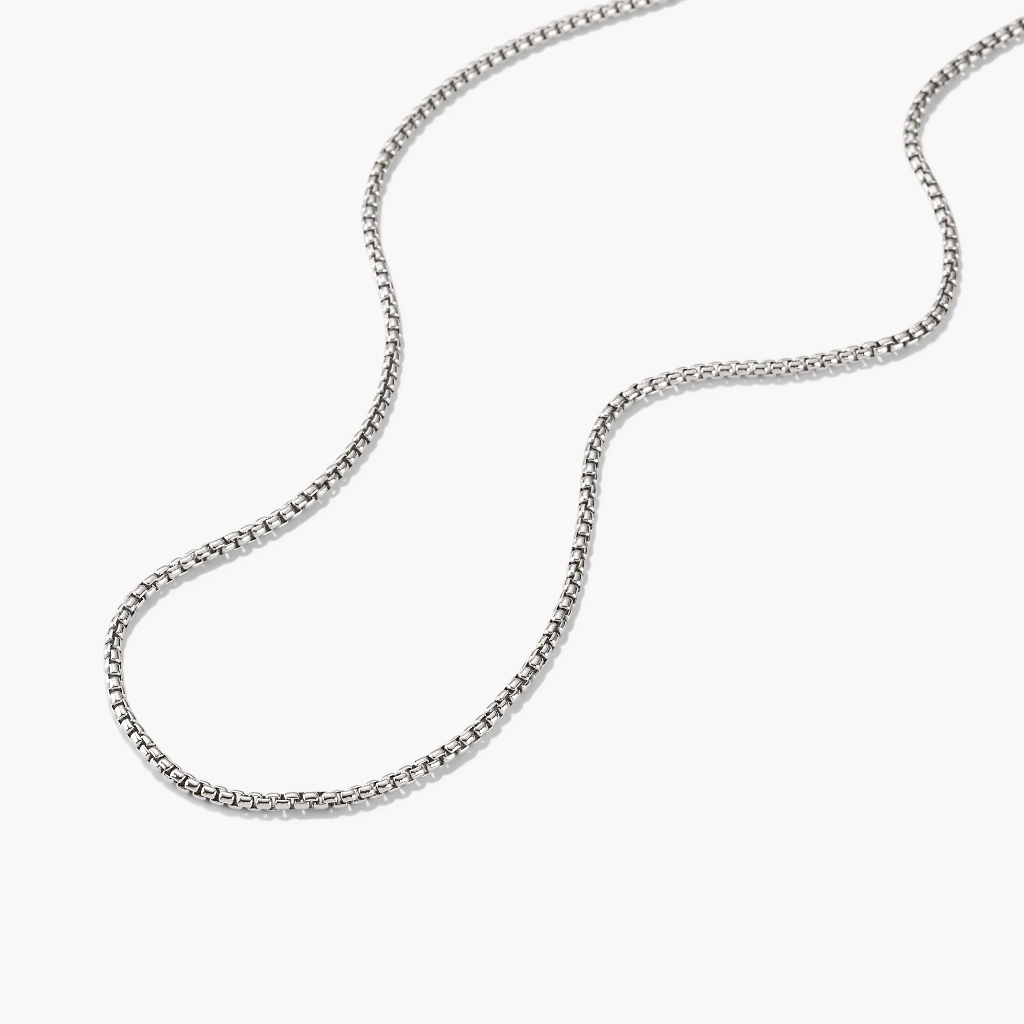 Round Box Chain Necklace - Image 10