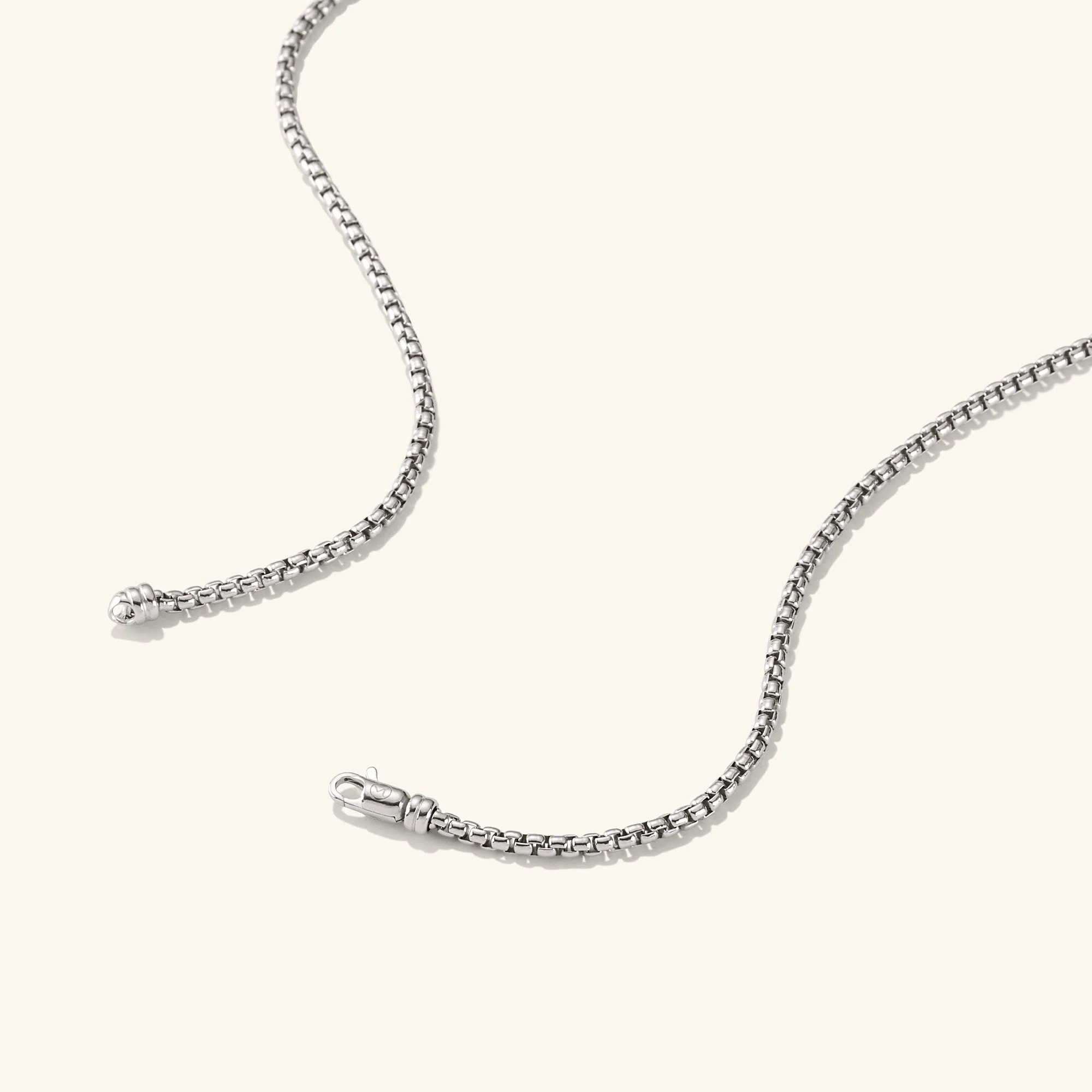 Round Box Chain Necklace - Image 14