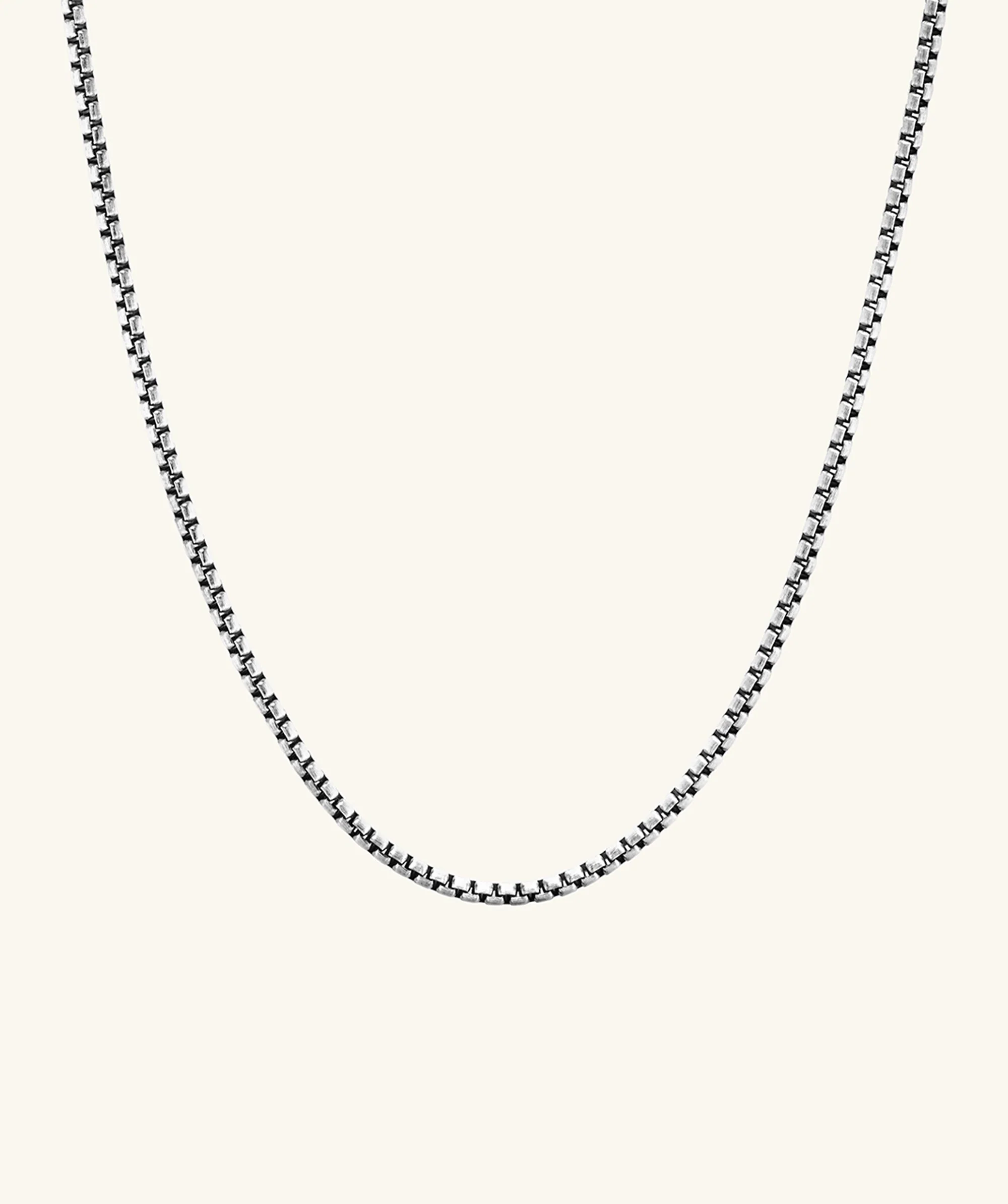 Round Box Chain Necklace - Image 18