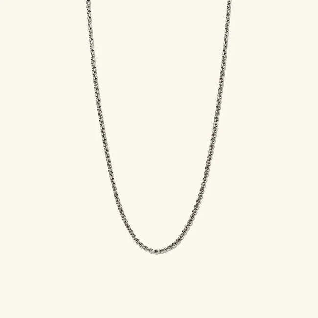 Round Box Chain Necklace - Image 19