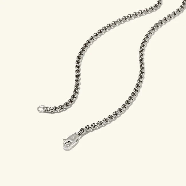 Round Box Chain Necklace - Image 23