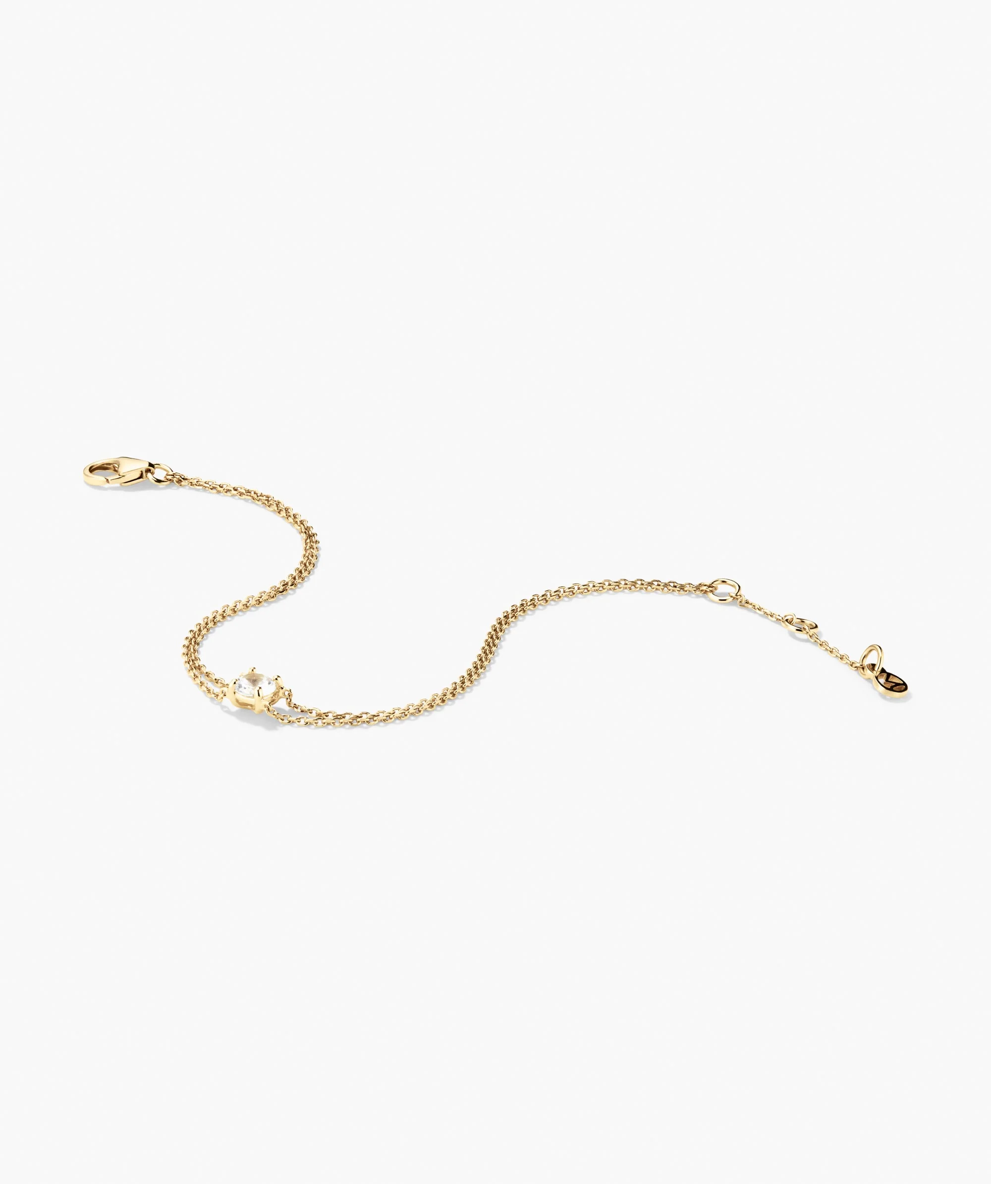 Round Lab Grown Sapphire Bracelet - Image 3