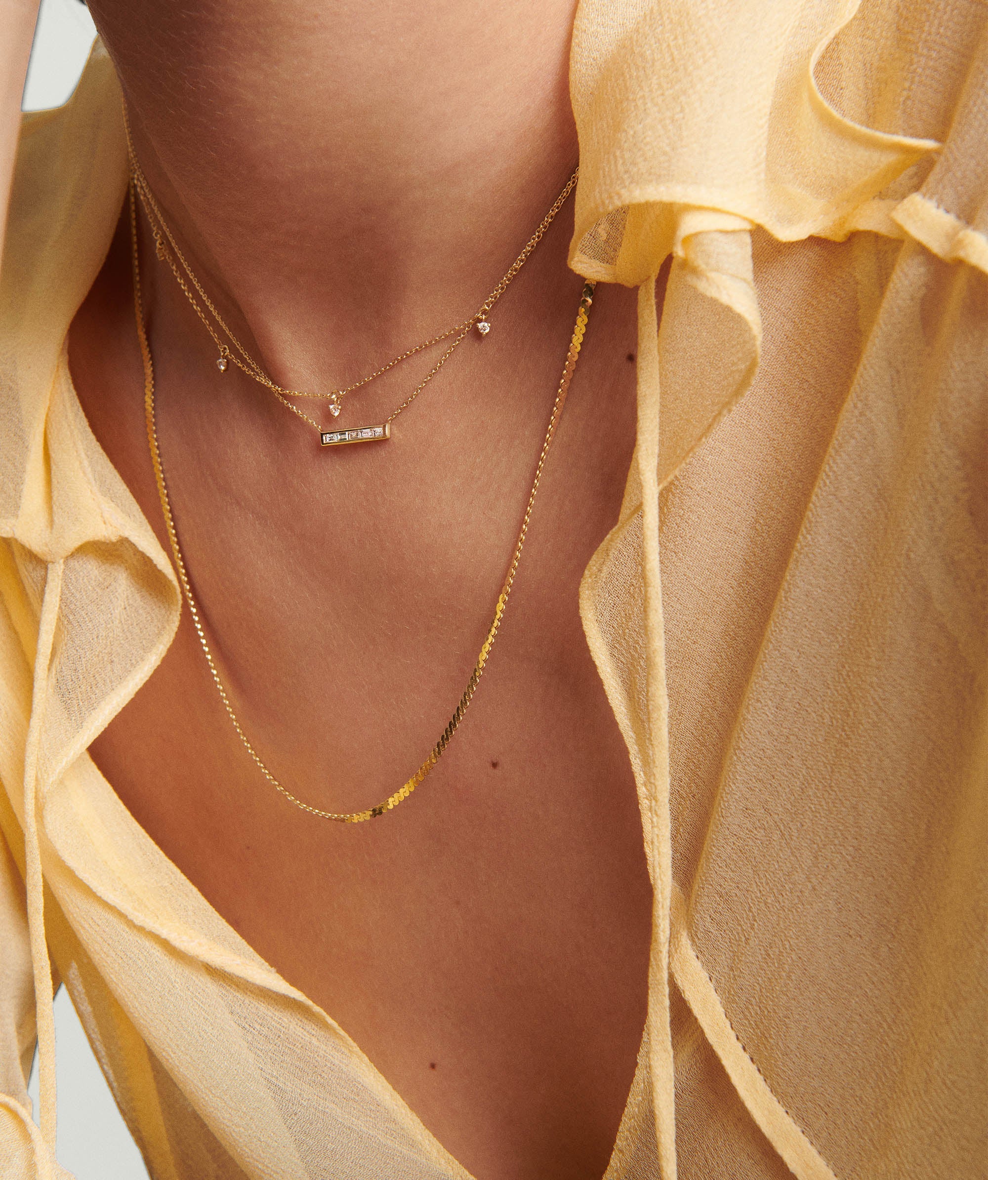 Serpentine Chain Necklace - Image 3