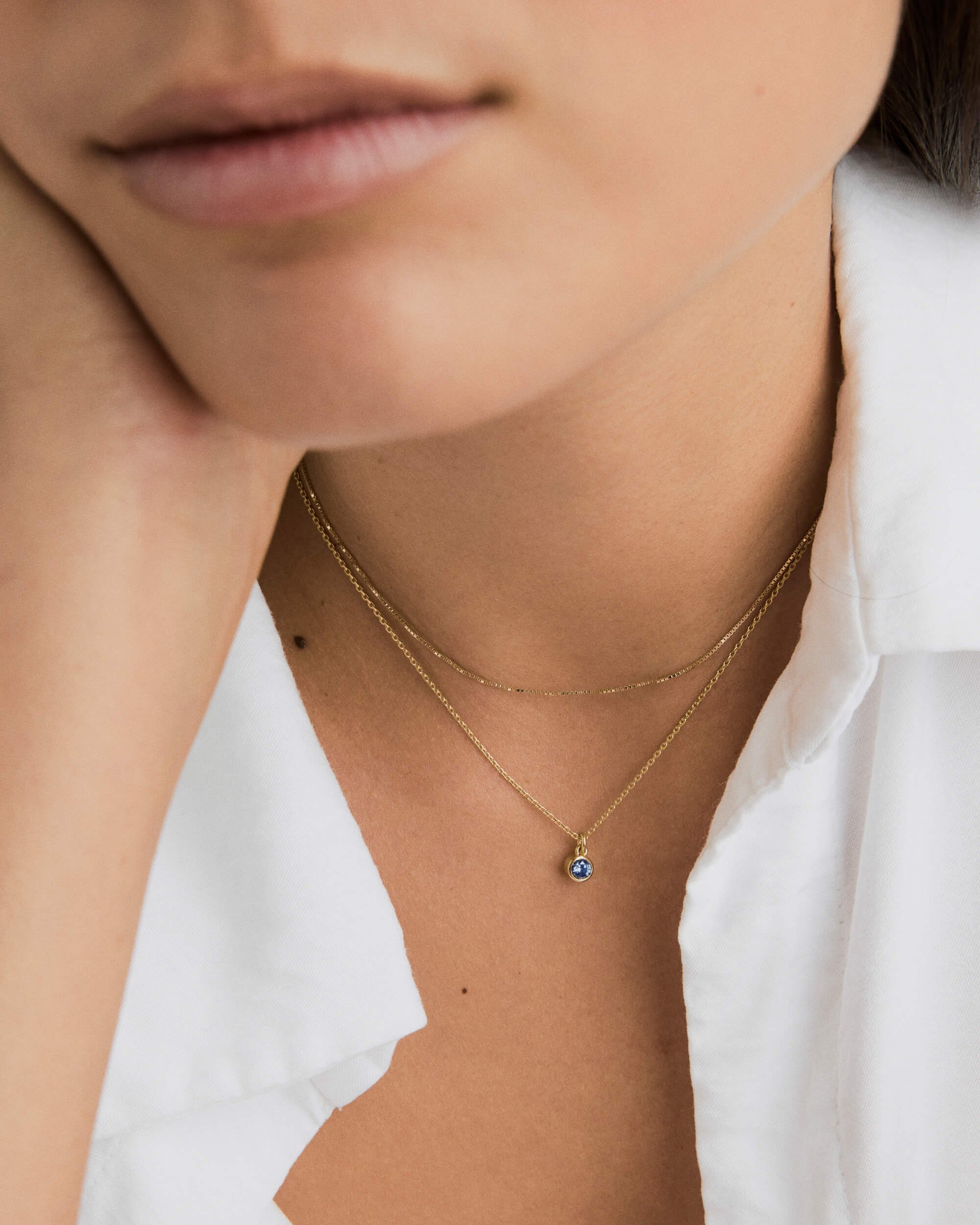 Sia Birthstone Pendant Necklace - Image 28
