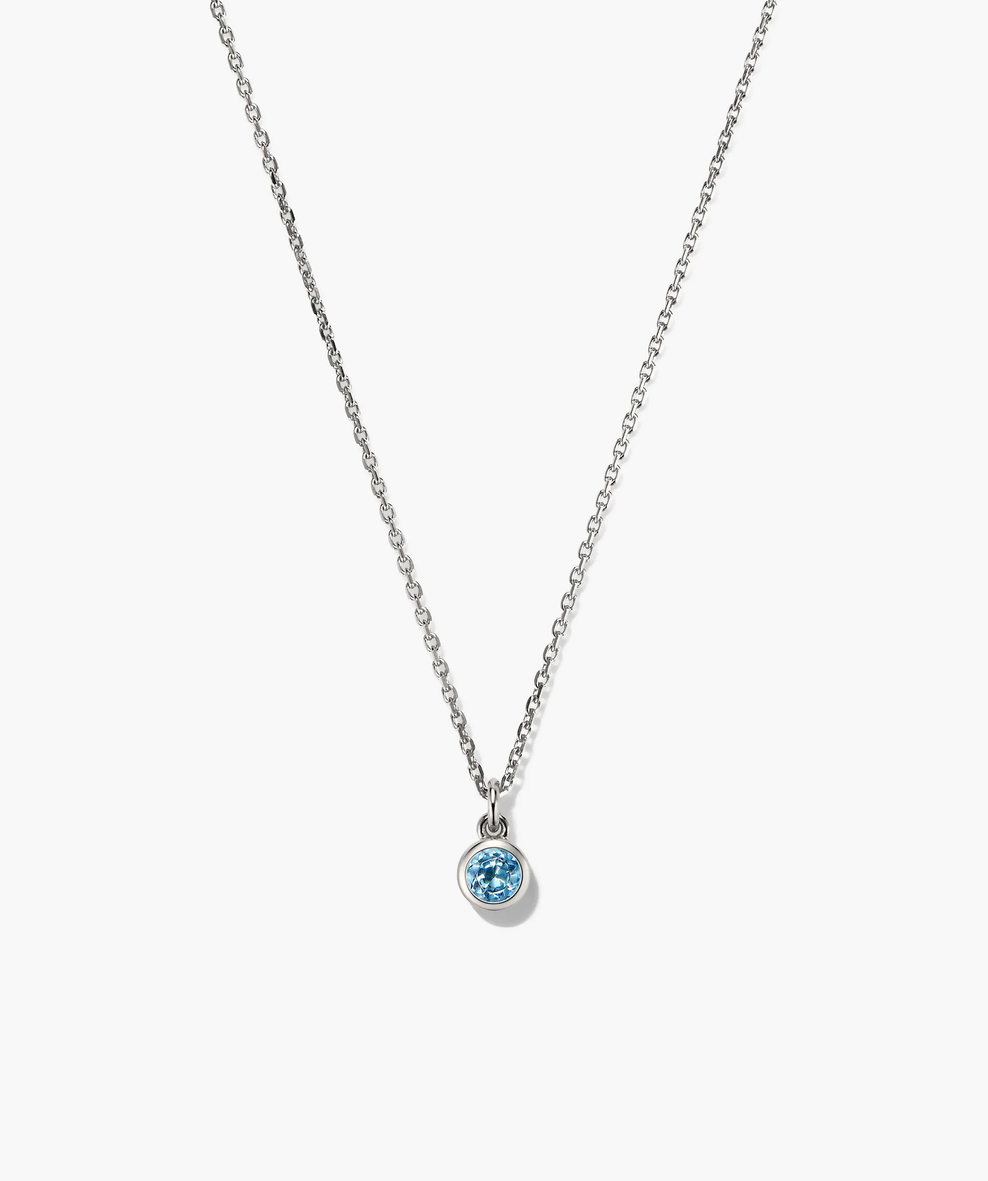 Sia Birthstone Pendant Necklace - Image 35