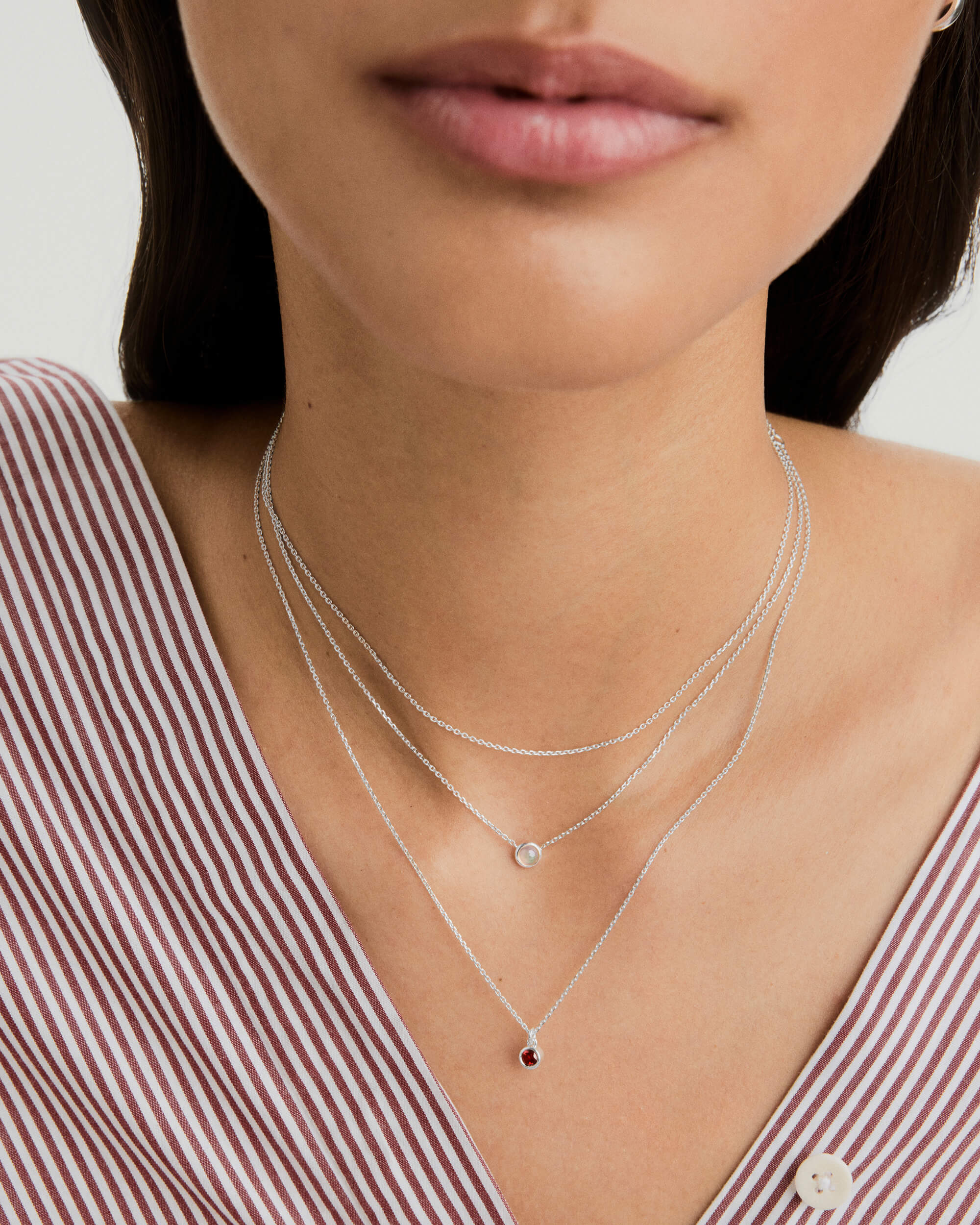 Sia Birthstone Pendant Necklace - Image 38