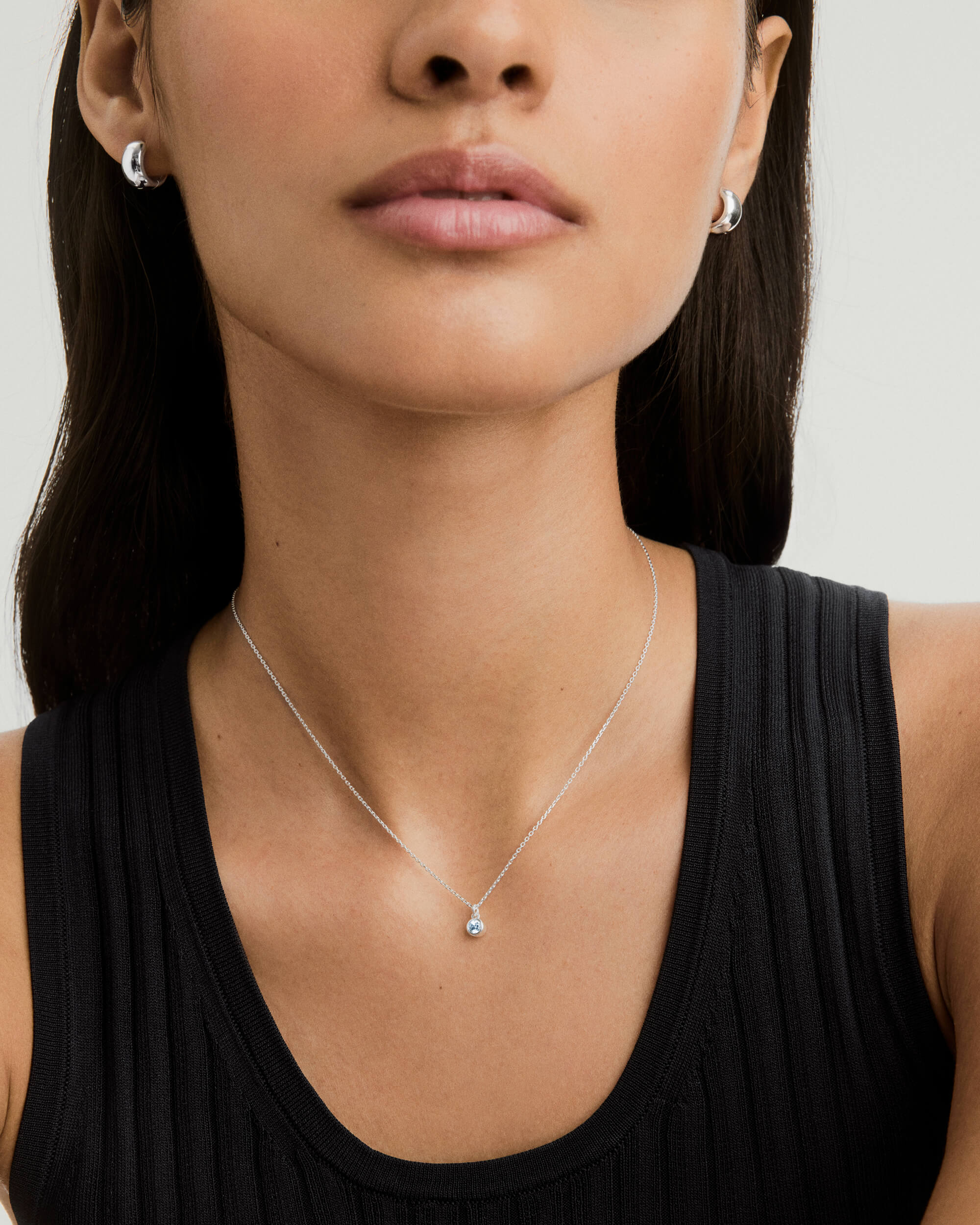 Sia Birthstone Pendant Necklace - Image 40