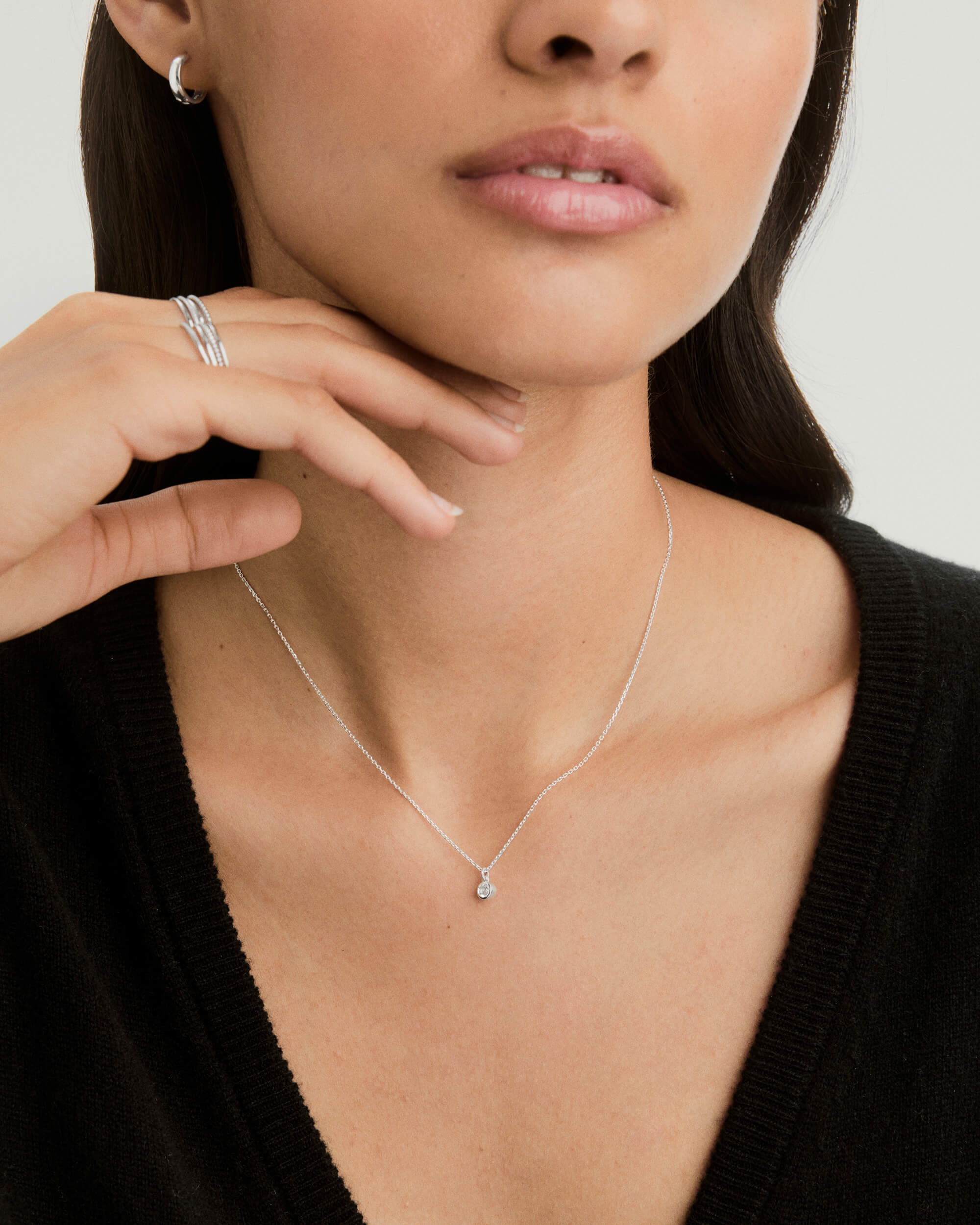Sia Birthstone Pendant Necklace - Image 41
