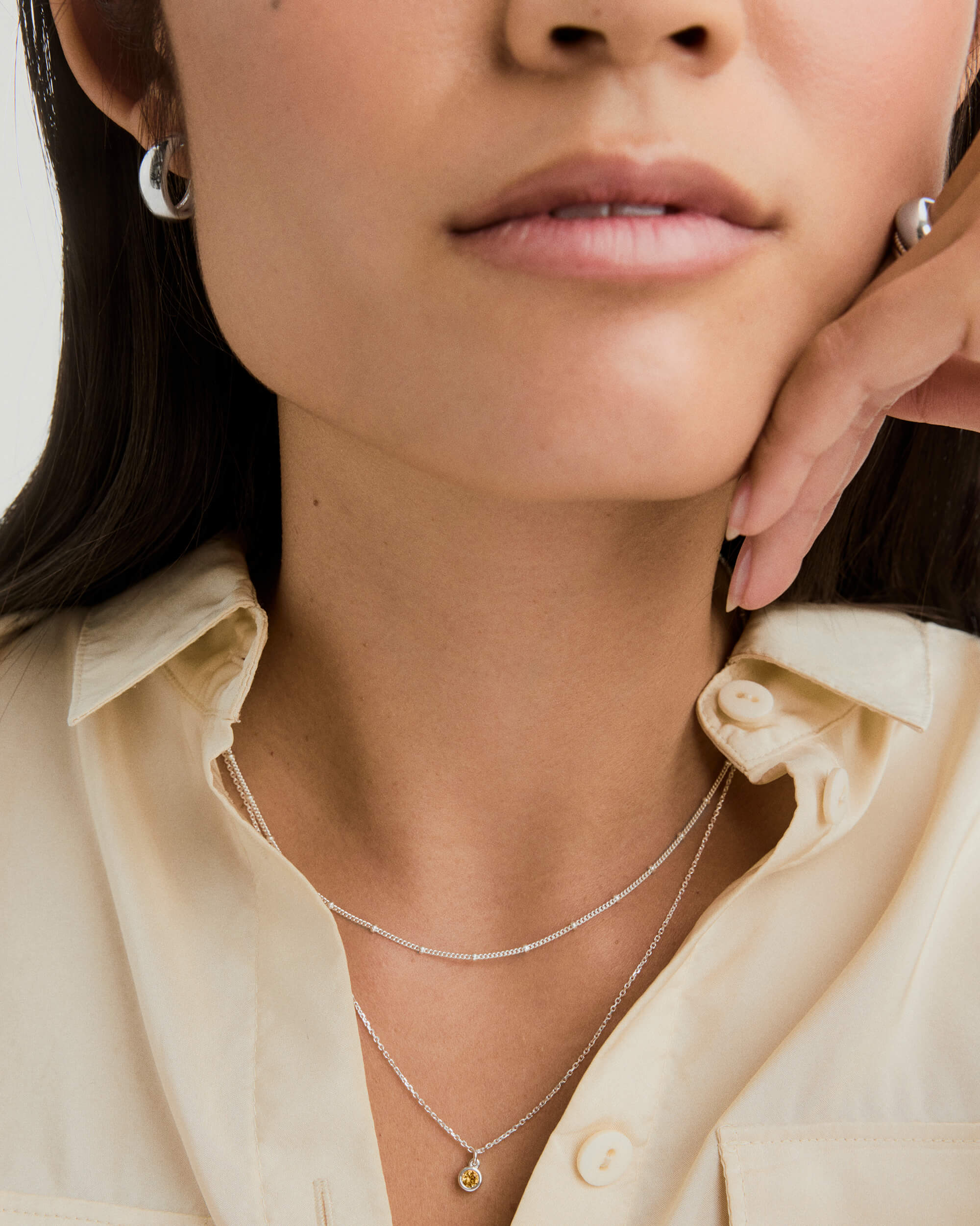 Sia Birthstone Pendant Necklace - Image 49
