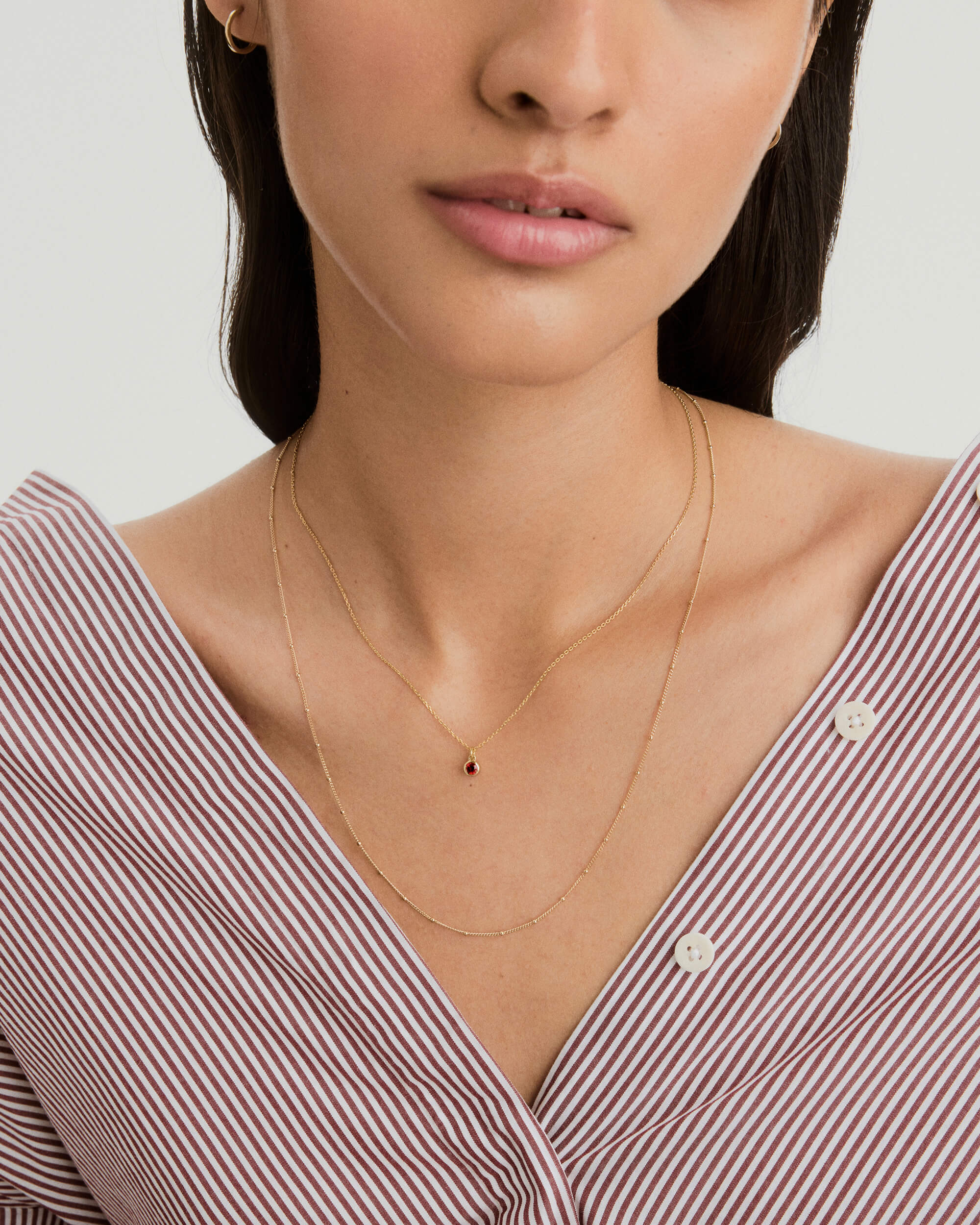 Sia Birthstone Pendant Necklace - Image 5