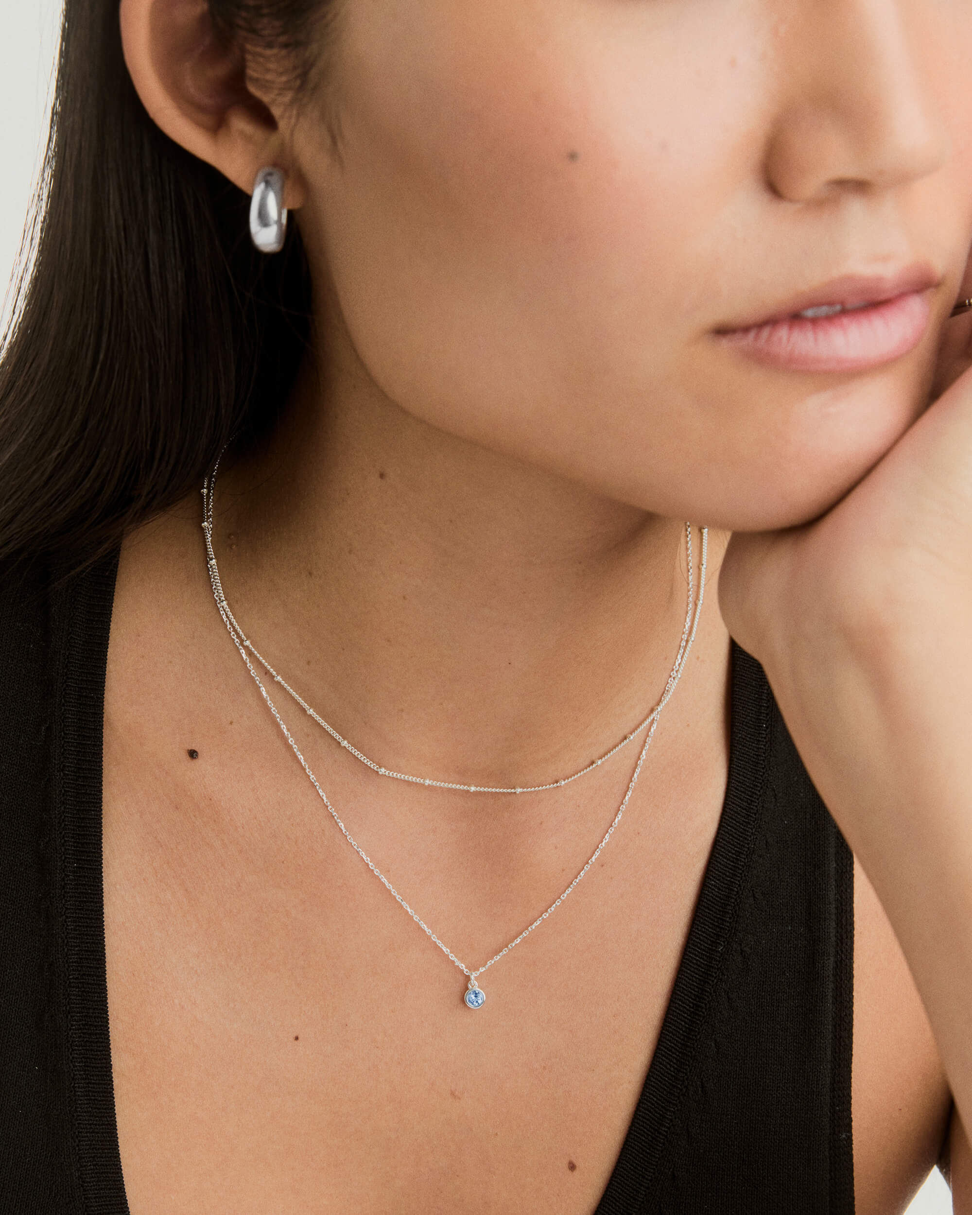 Sia Birthstone Pendant Necklace - Image 50