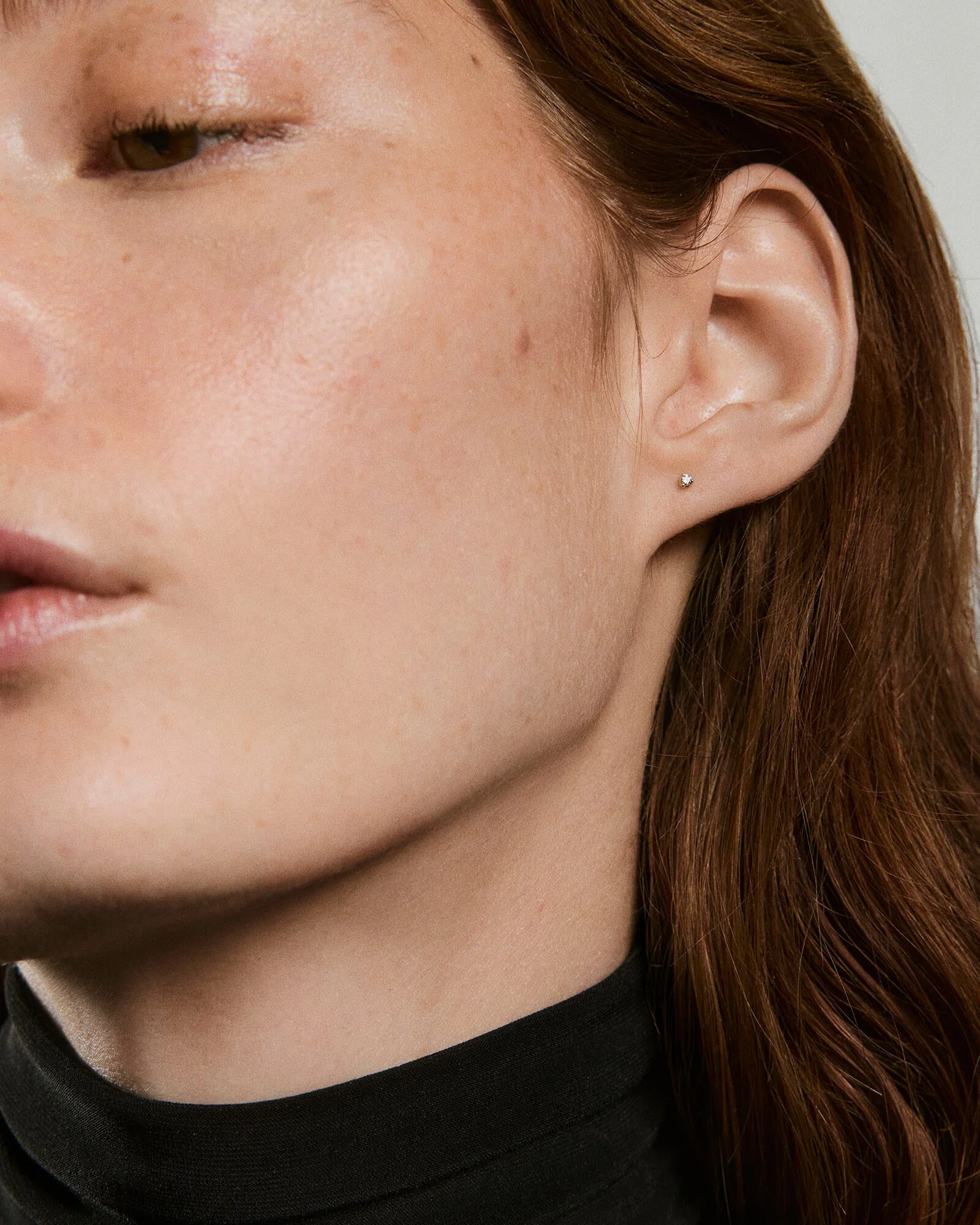 Single Baby Diamond Stud - Image 2