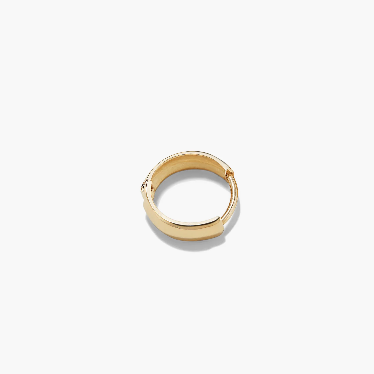 Single Bold Huggie Hoop - Image 3