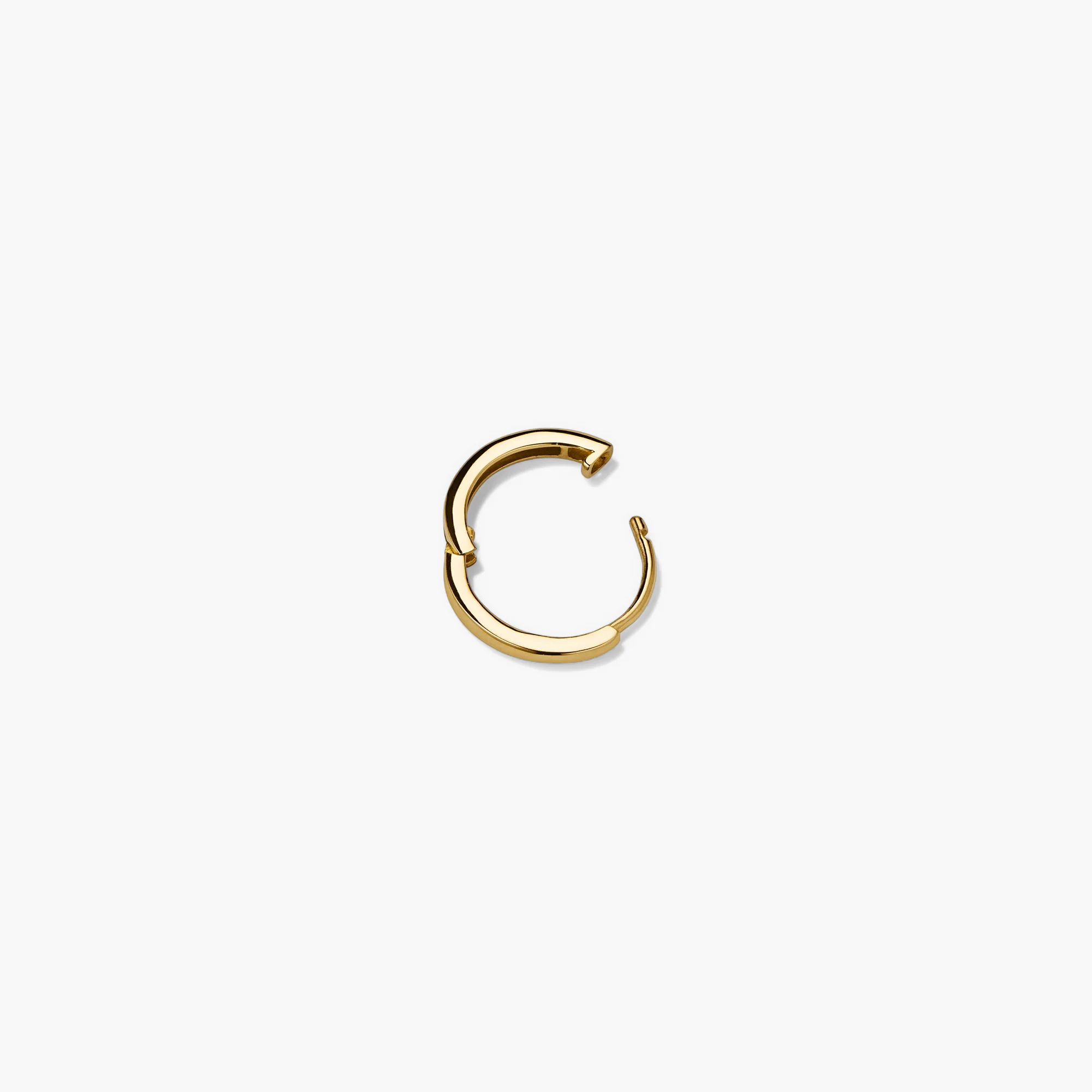 Single Easy Huggie Hoop - Image 4