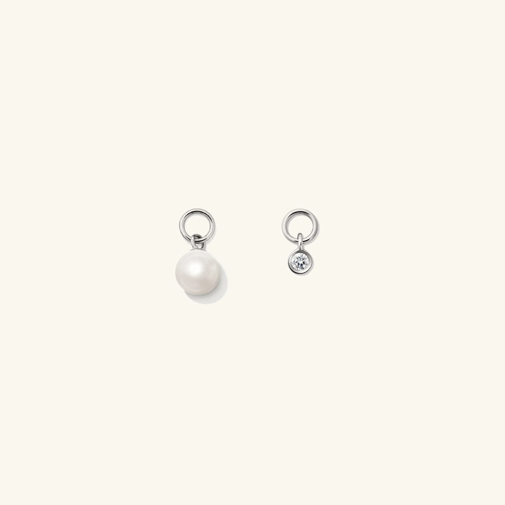 Single Mini Gemstone Hoop Charm - Image 10