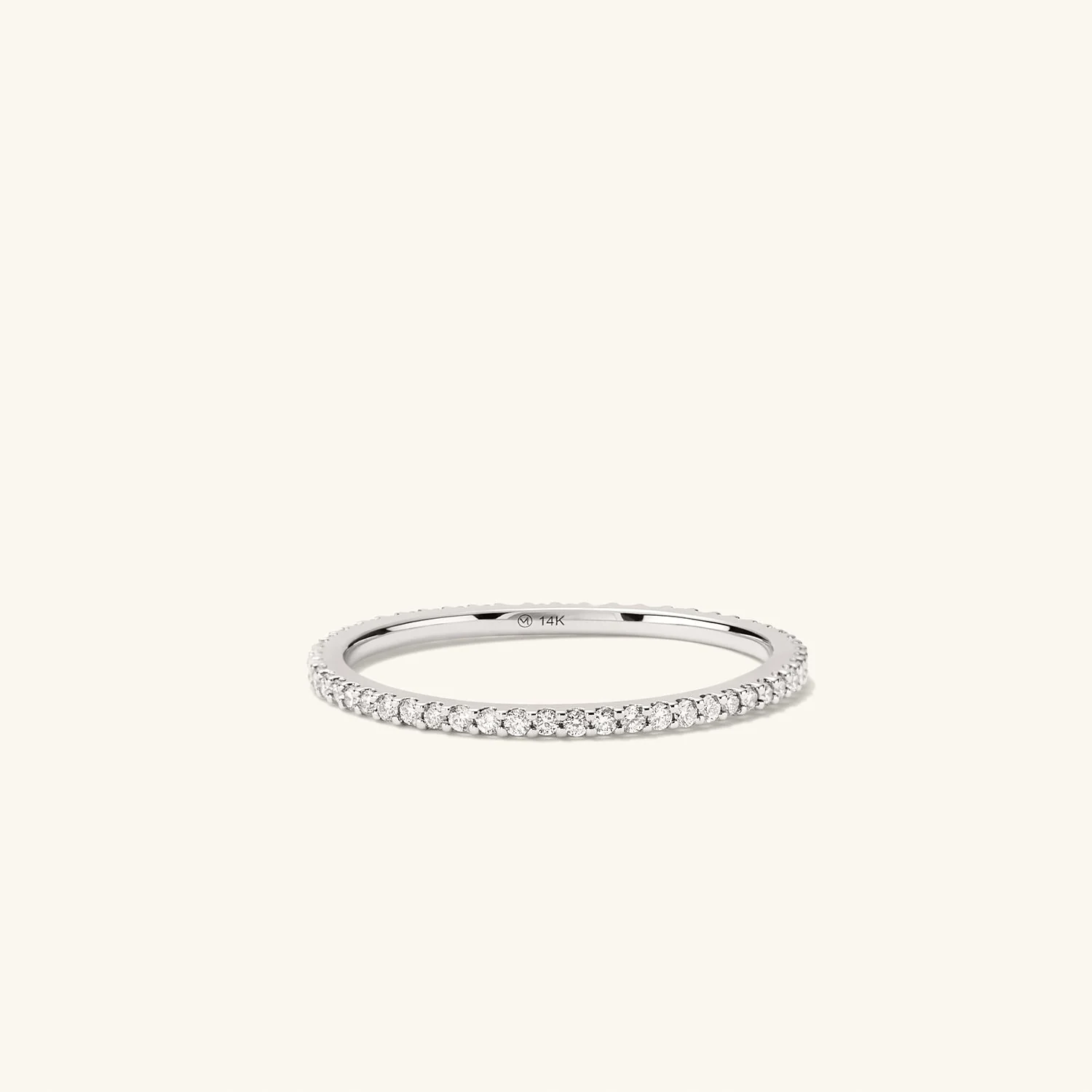 Slim Diamond Eternity Band - Image 10