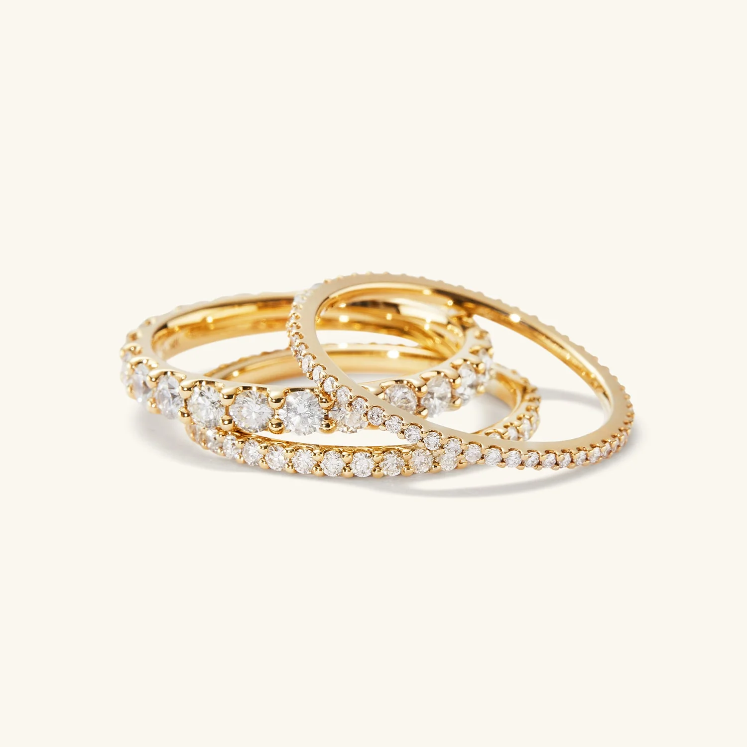 Slim Diamond Eternity Band - Image 9