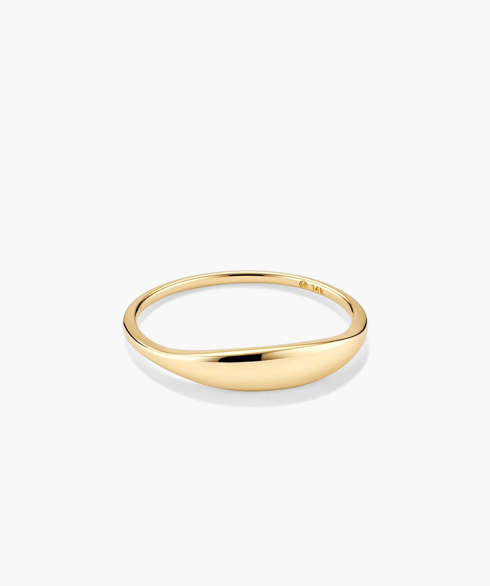 Slim Signet Ring - Image 2