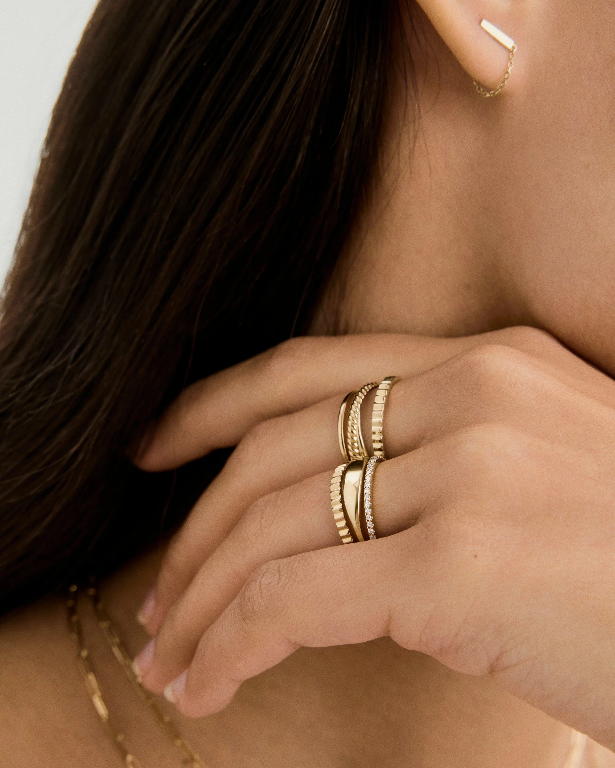 Slim Signet Ring - Image 4