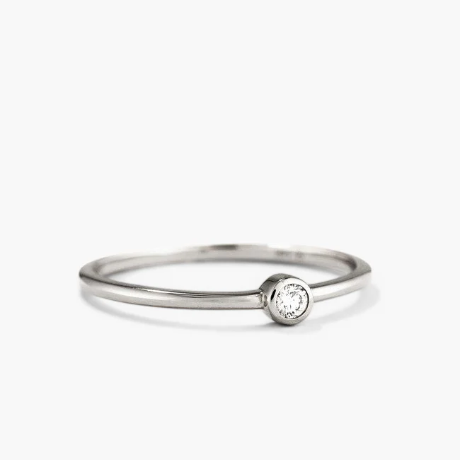 Solo Diamond Ring - Image 7