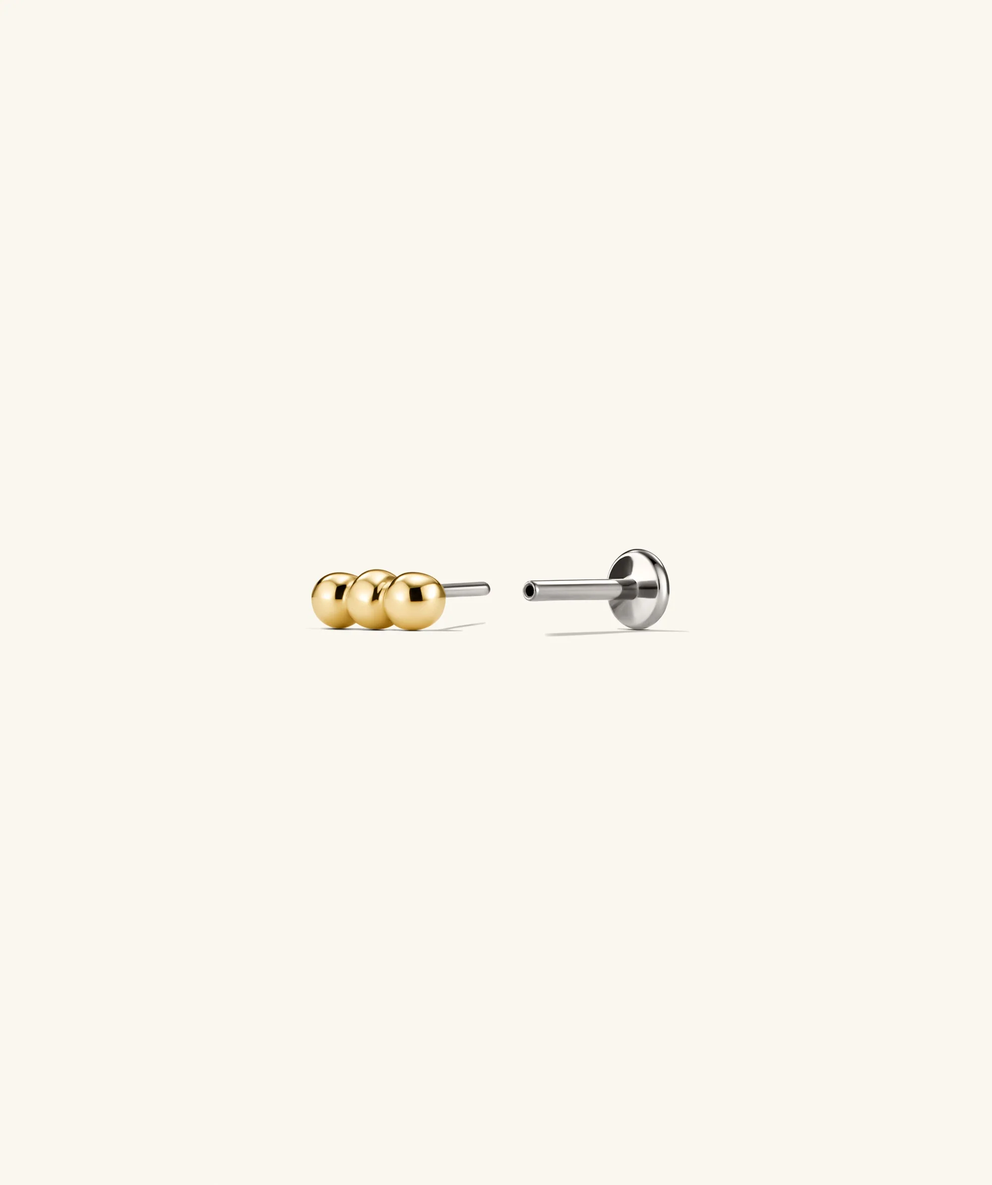 Single Spheres Bar Stud - Image 8