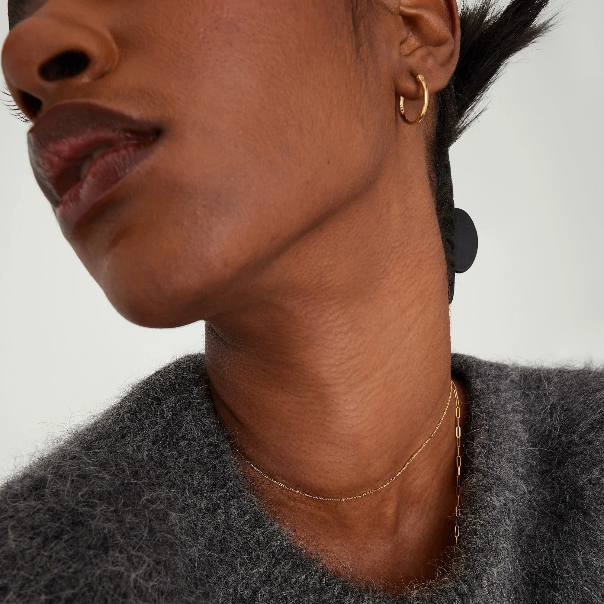Spheres Chain Necklace - Image 3