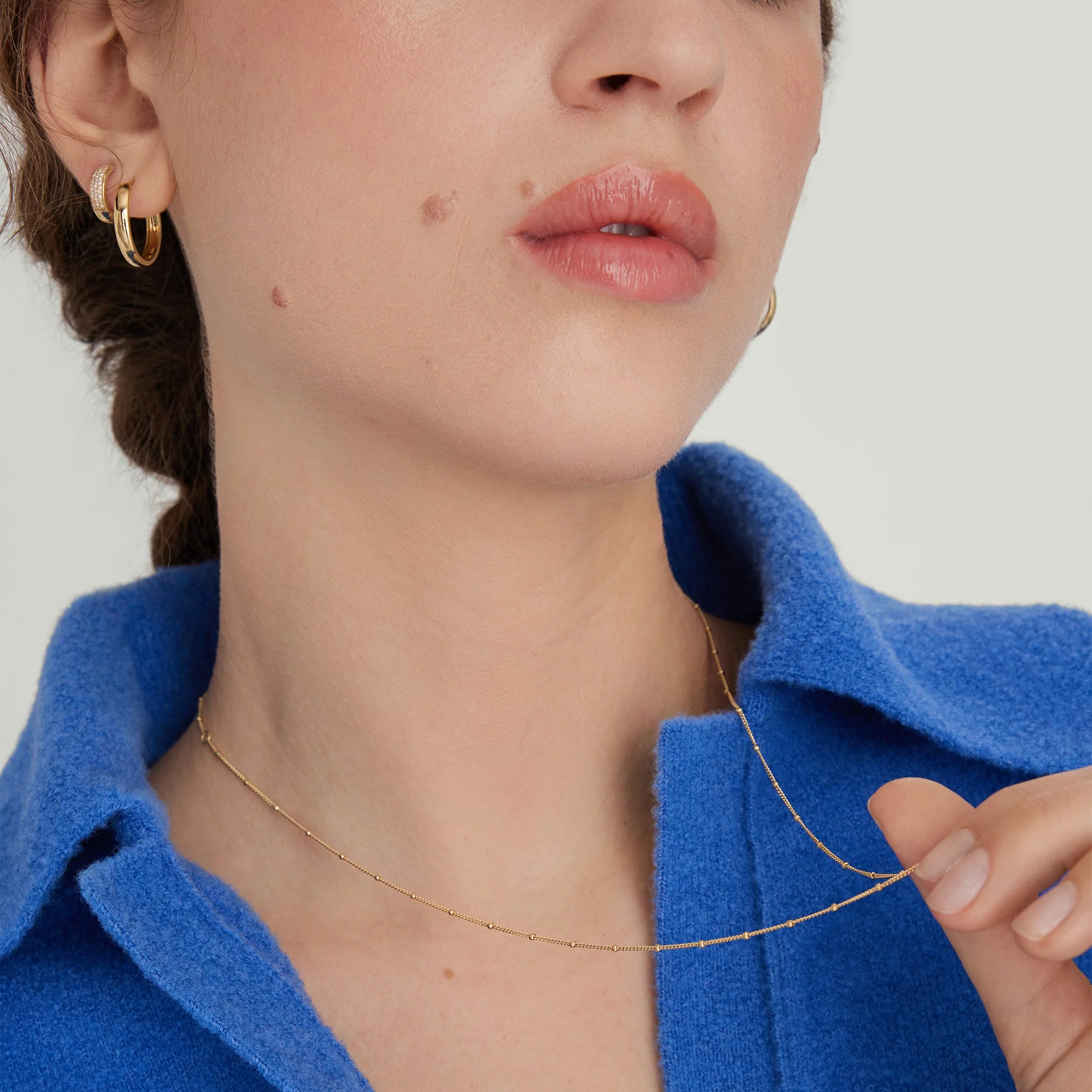 Spheres Chain Necklace - Image 9