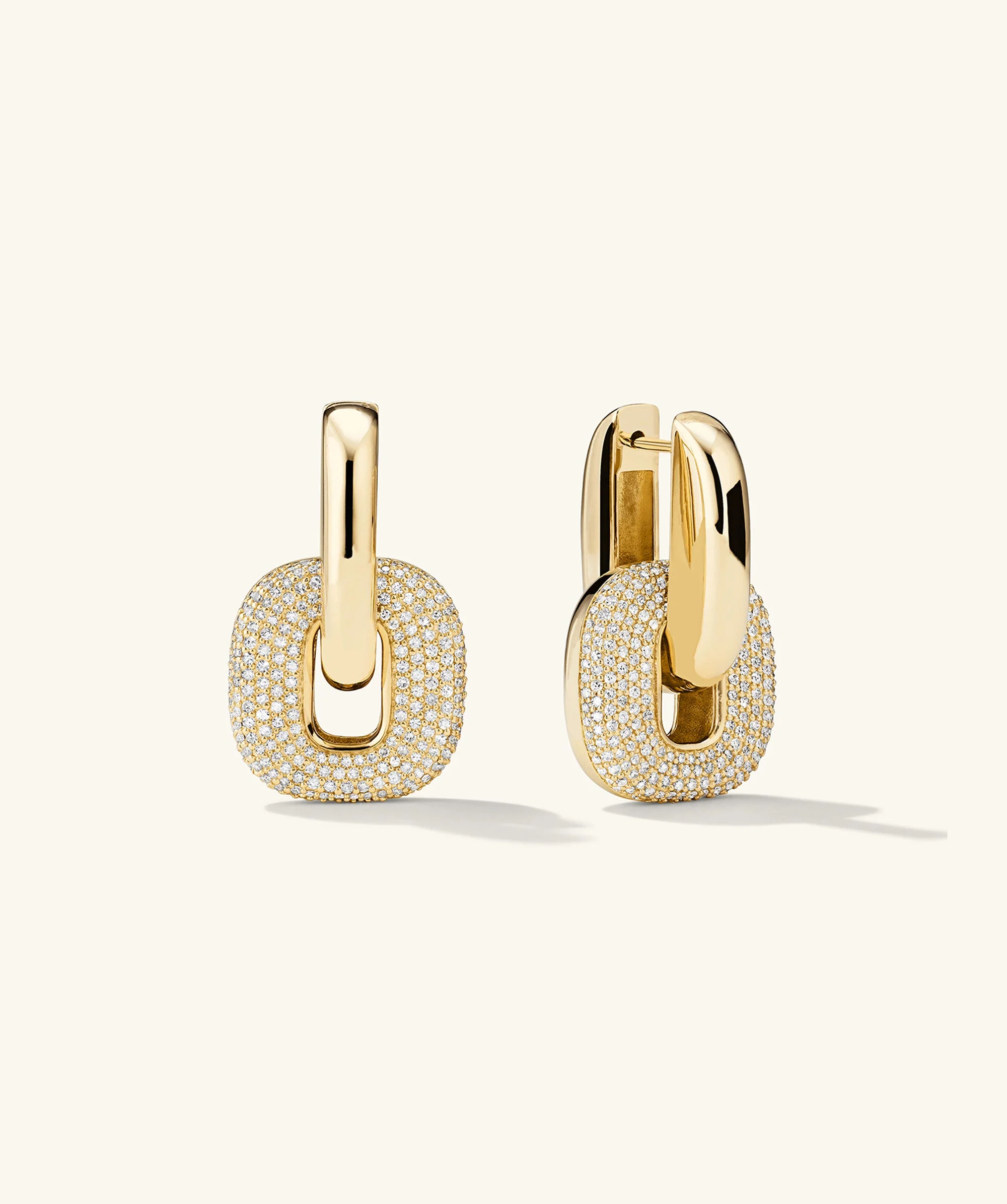 Pavé Diamond Stevie Hoops - Image 5