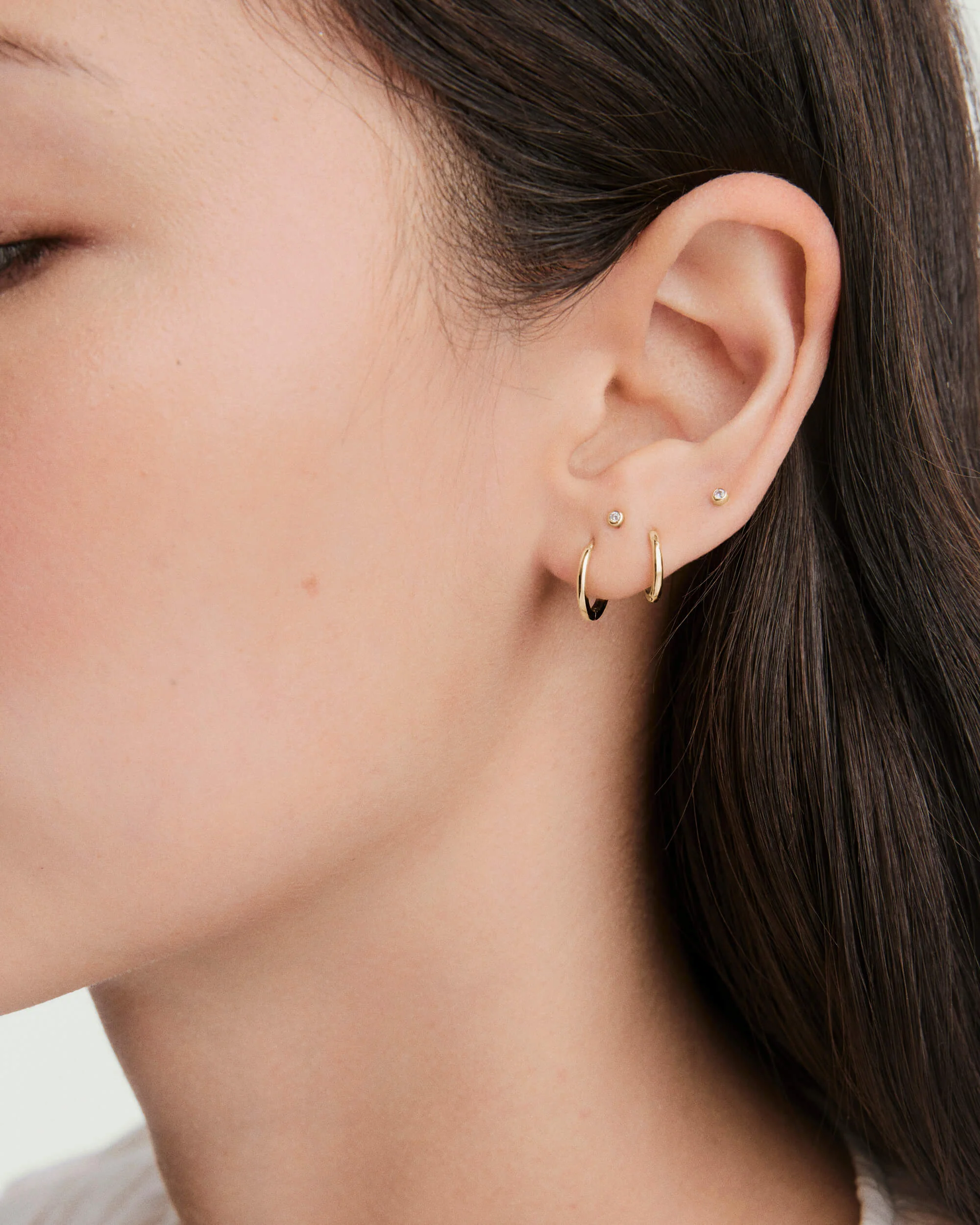 Single Tiny Diamond Stud - Image 9