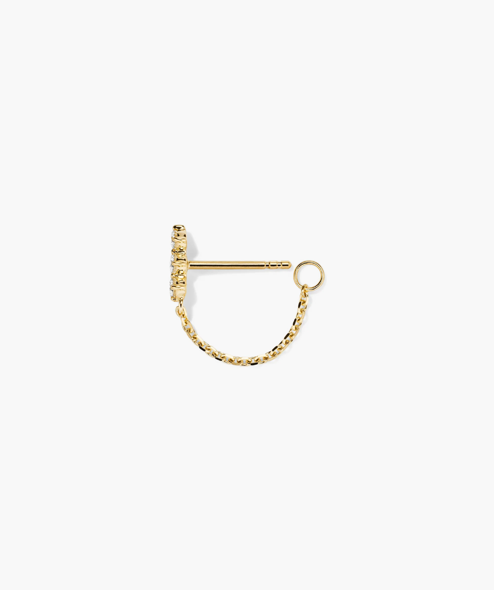 Single Trio Chain Stud - Image 6