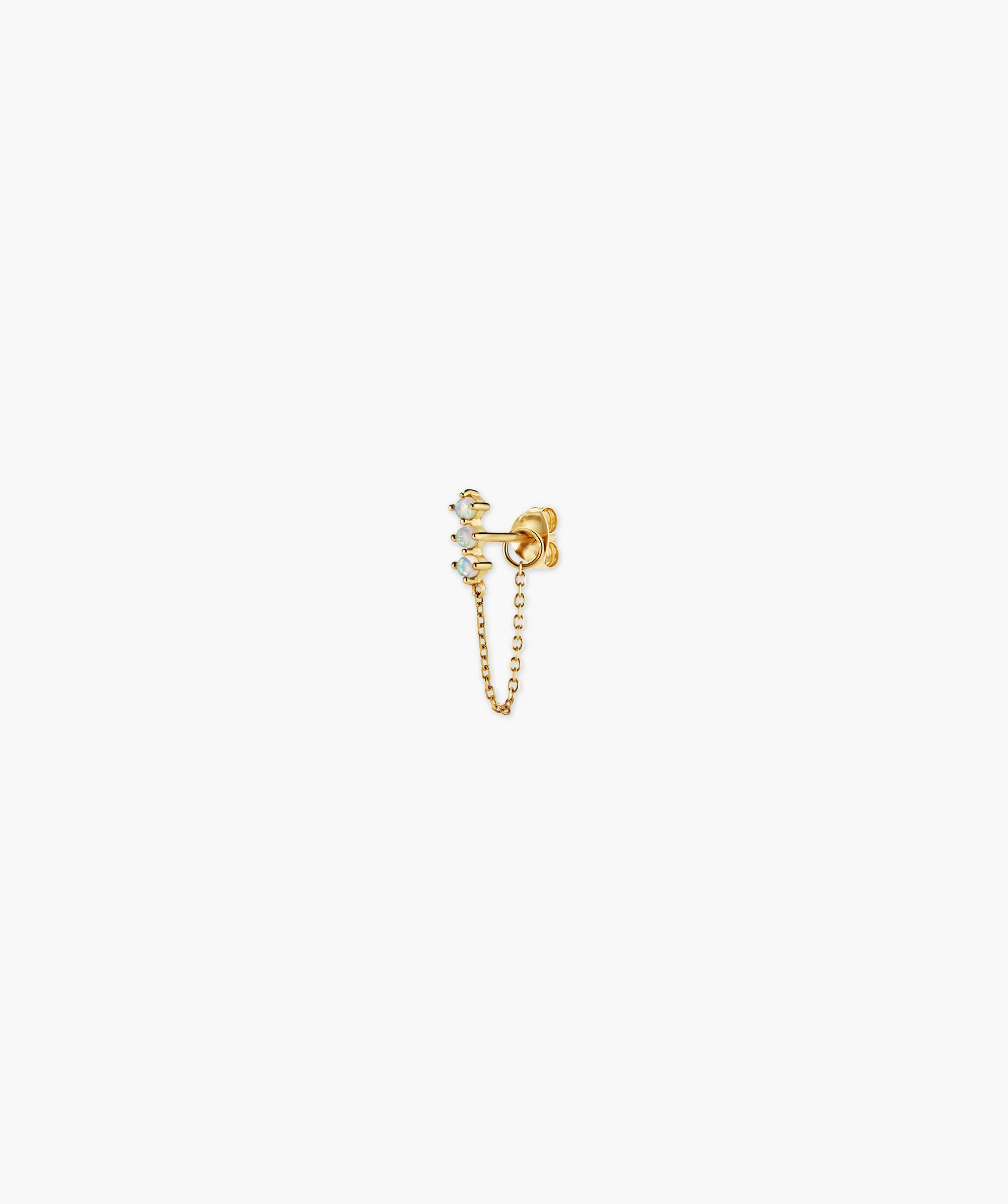 Single Trio Chain Stud - Image 7