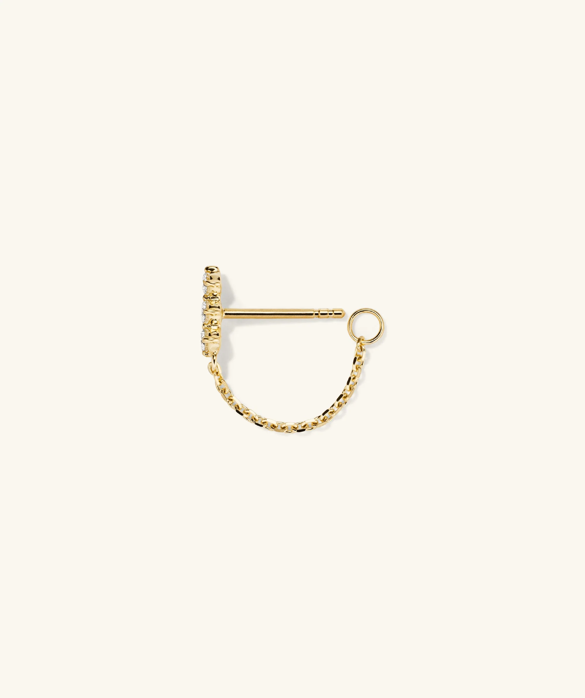 Single Trio Chain Stud - Image 8