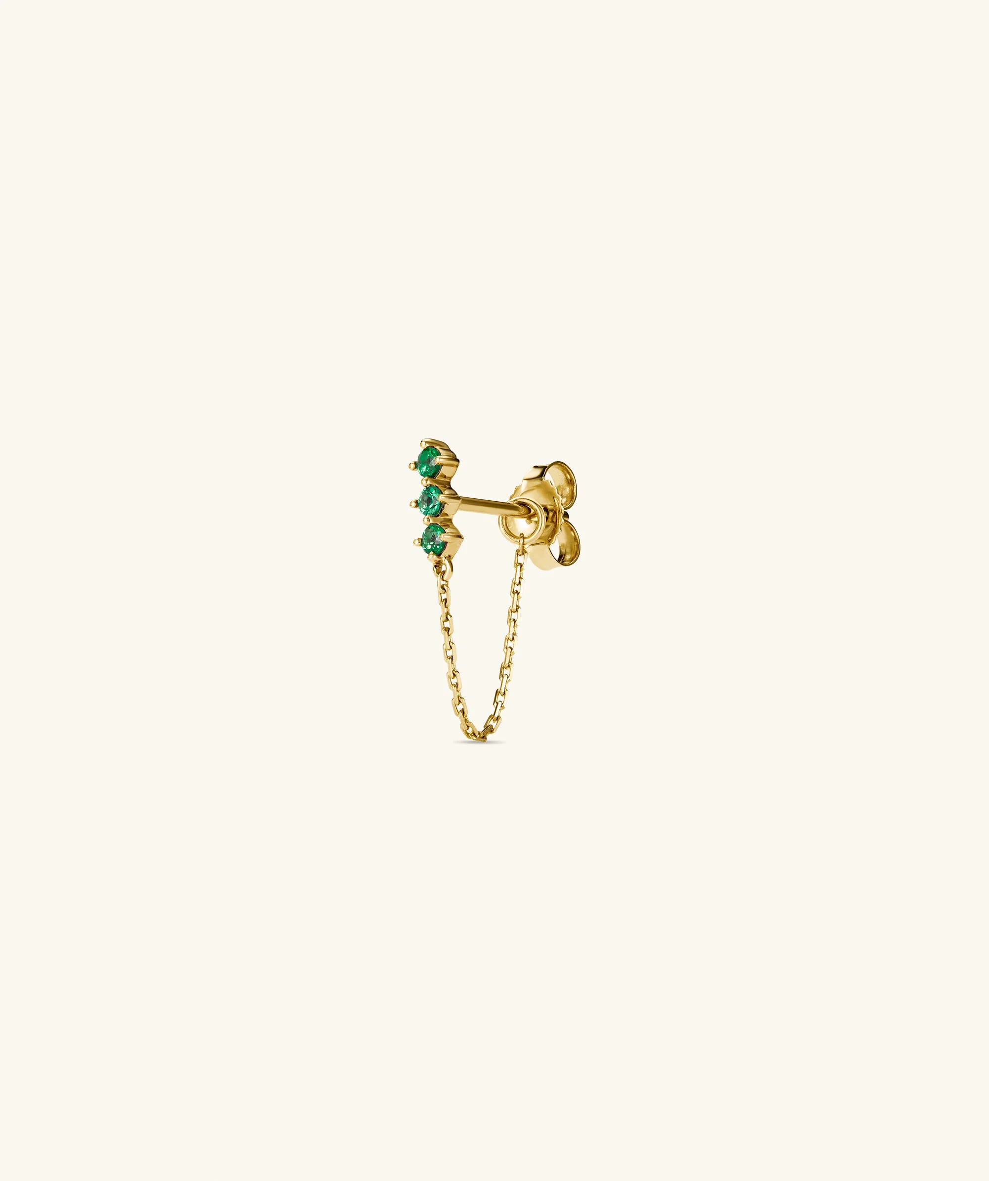 Single Trio Chain Stud - Image 9