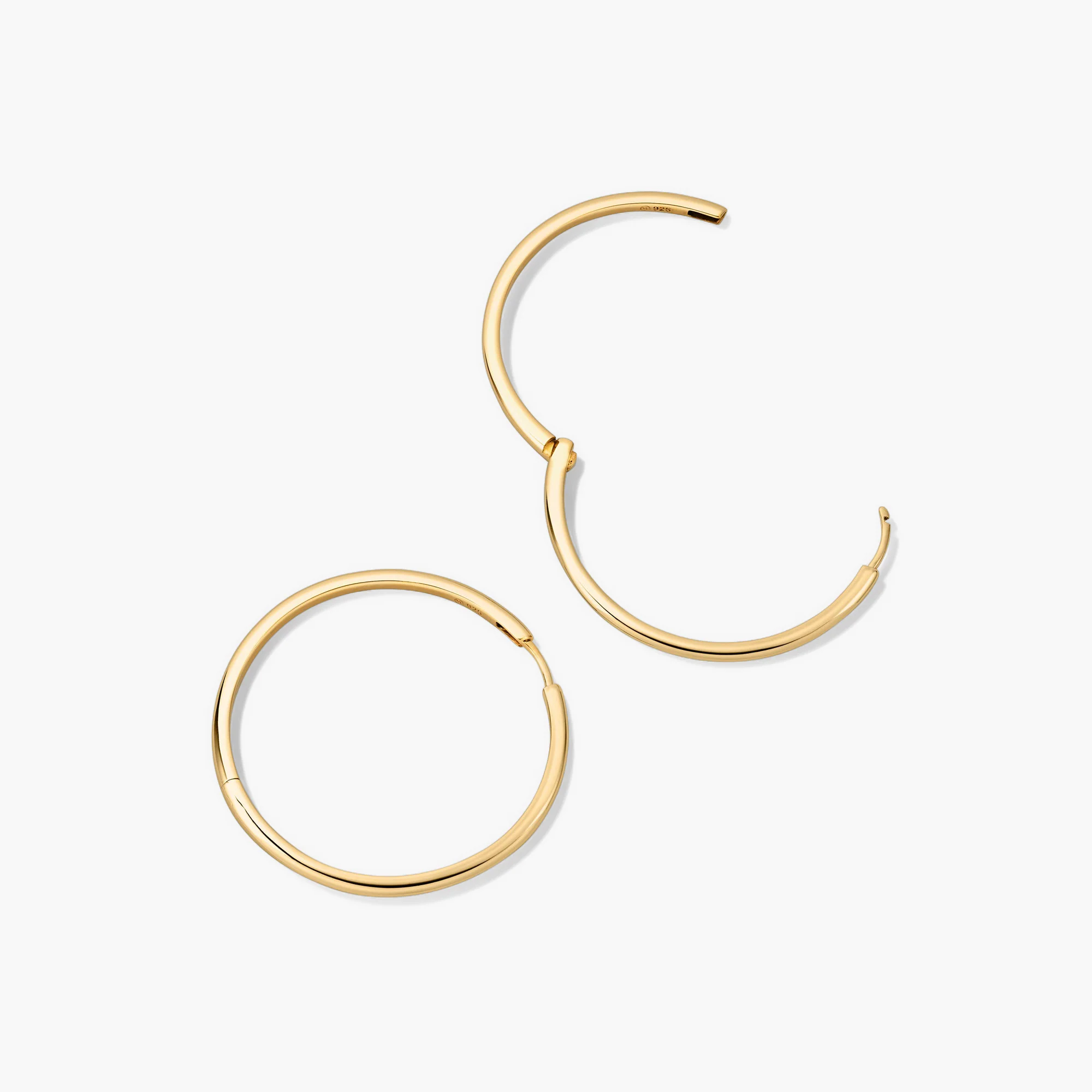Tube Oversized Hoops - Image 5