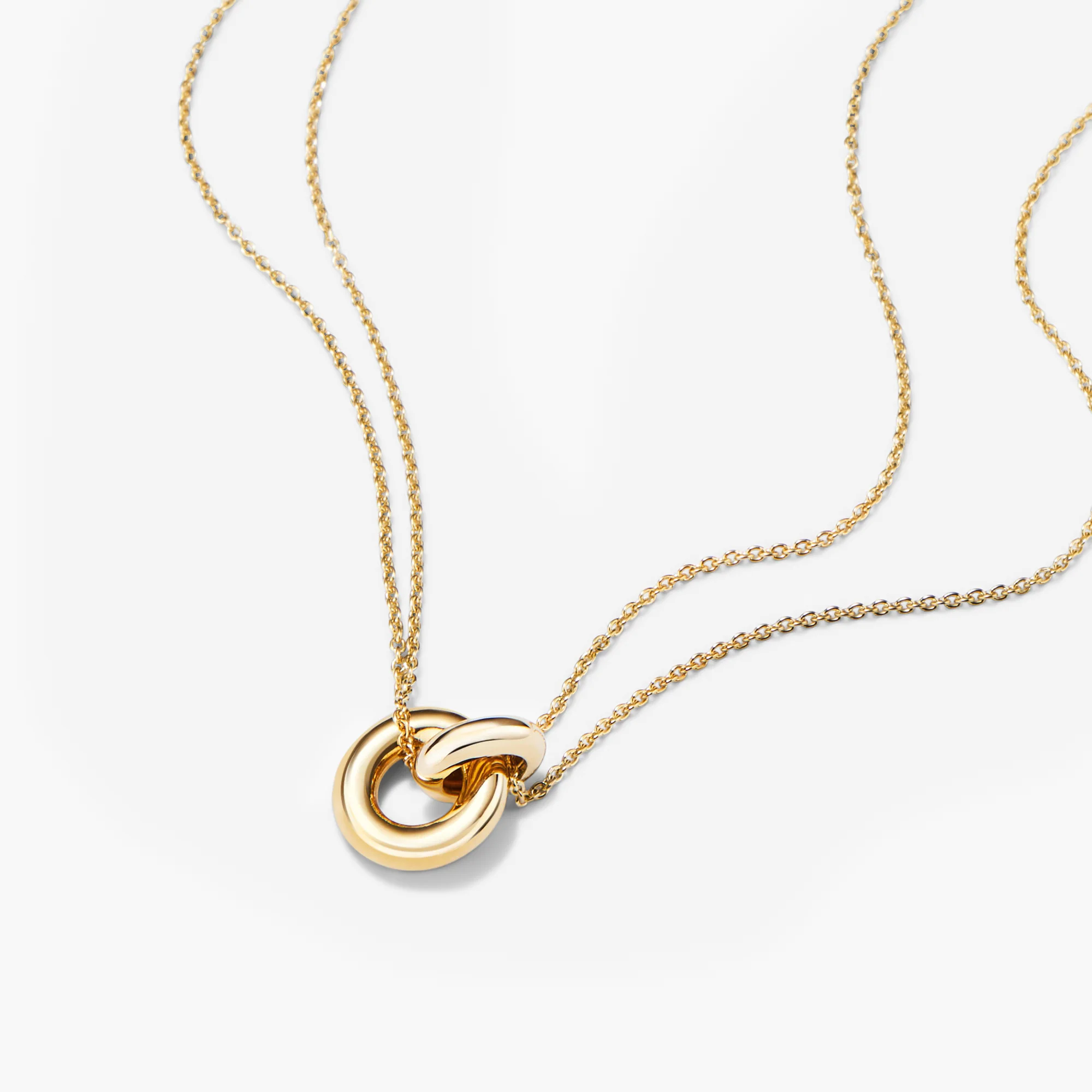 Vermeil Linked Necklace - Image 3