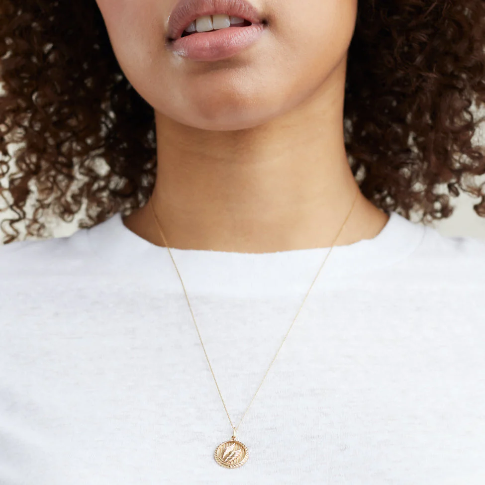 Victory: Winged Coin Charm Pendant - Image 3