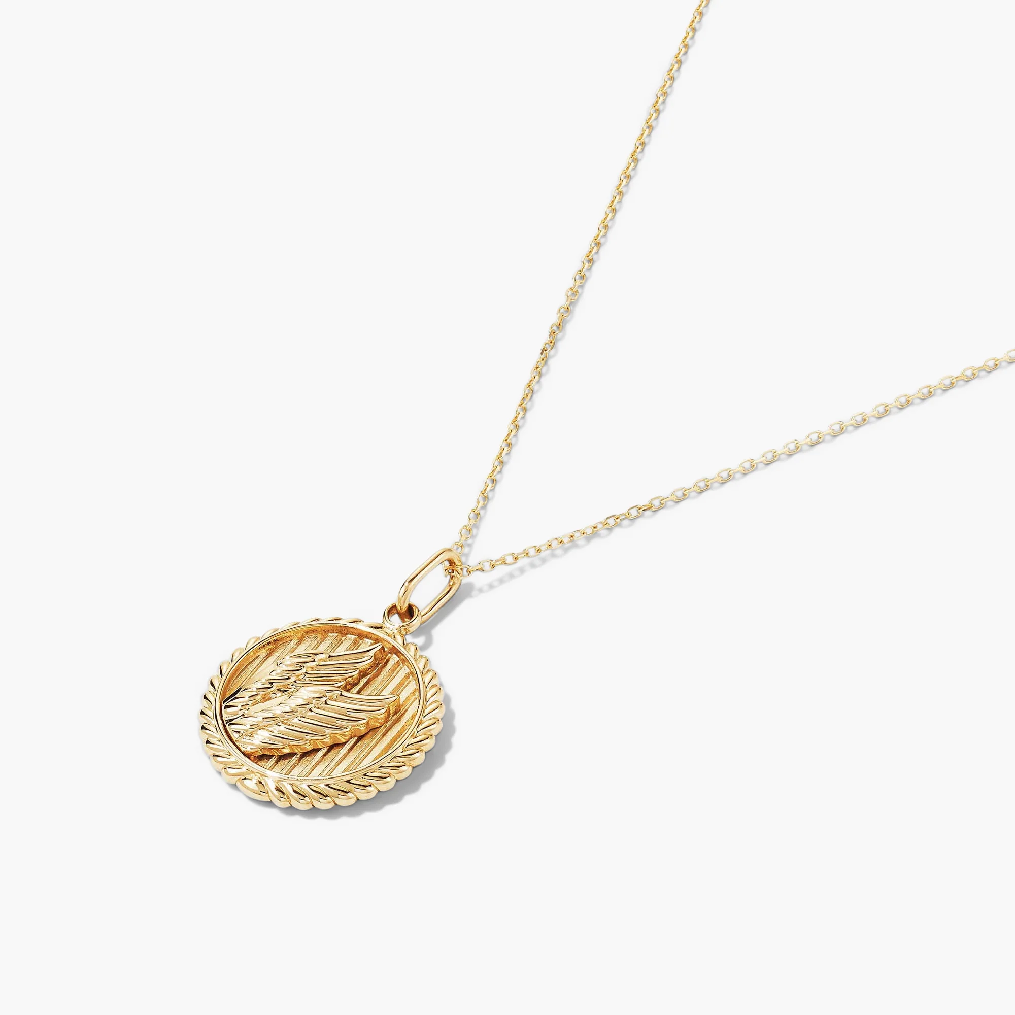 Victory: Winged Coin Charm Pendant - Image 4