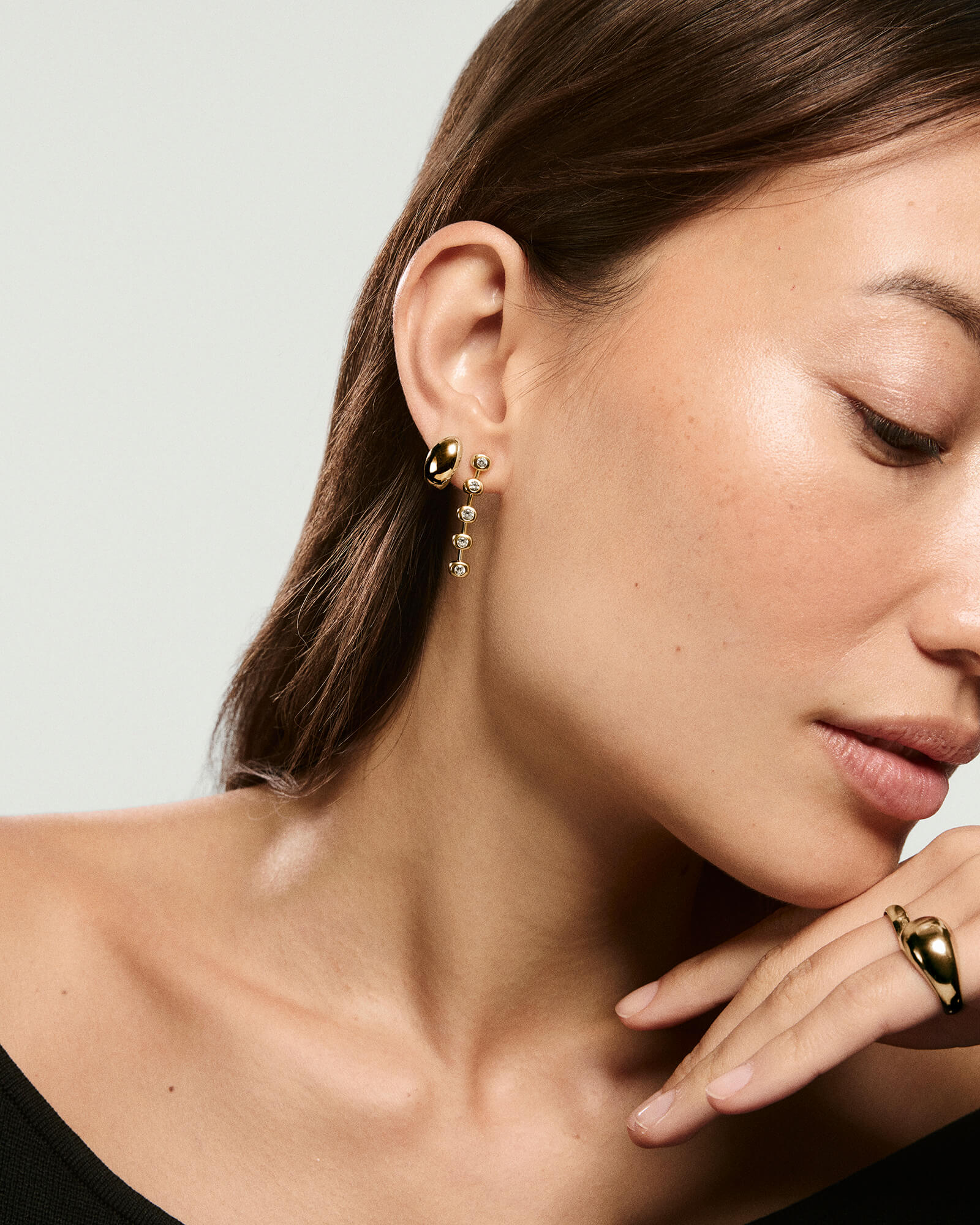 Zina Tennis Earrings - Image 3