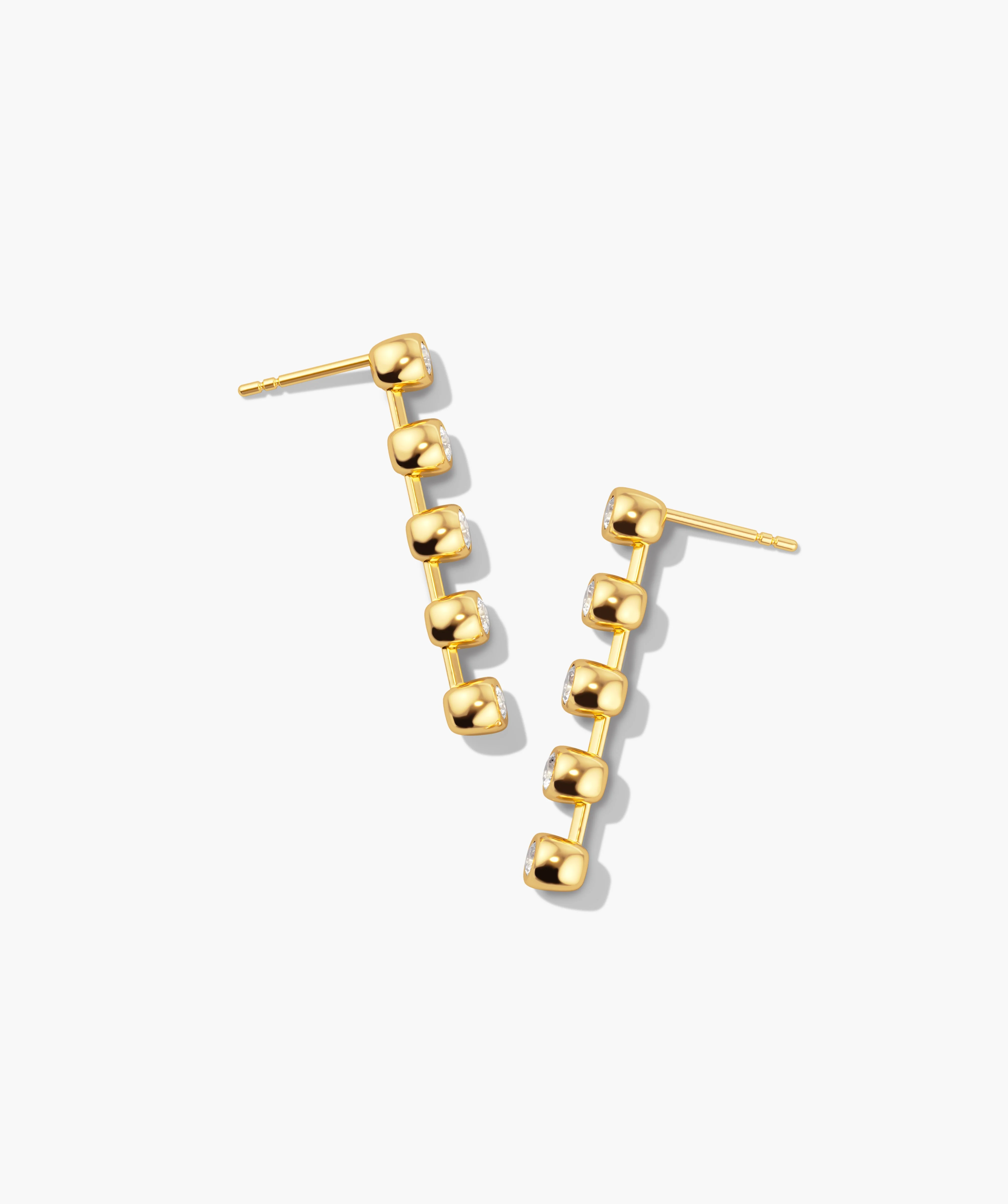 Zina Tennis Earrings - Image 4