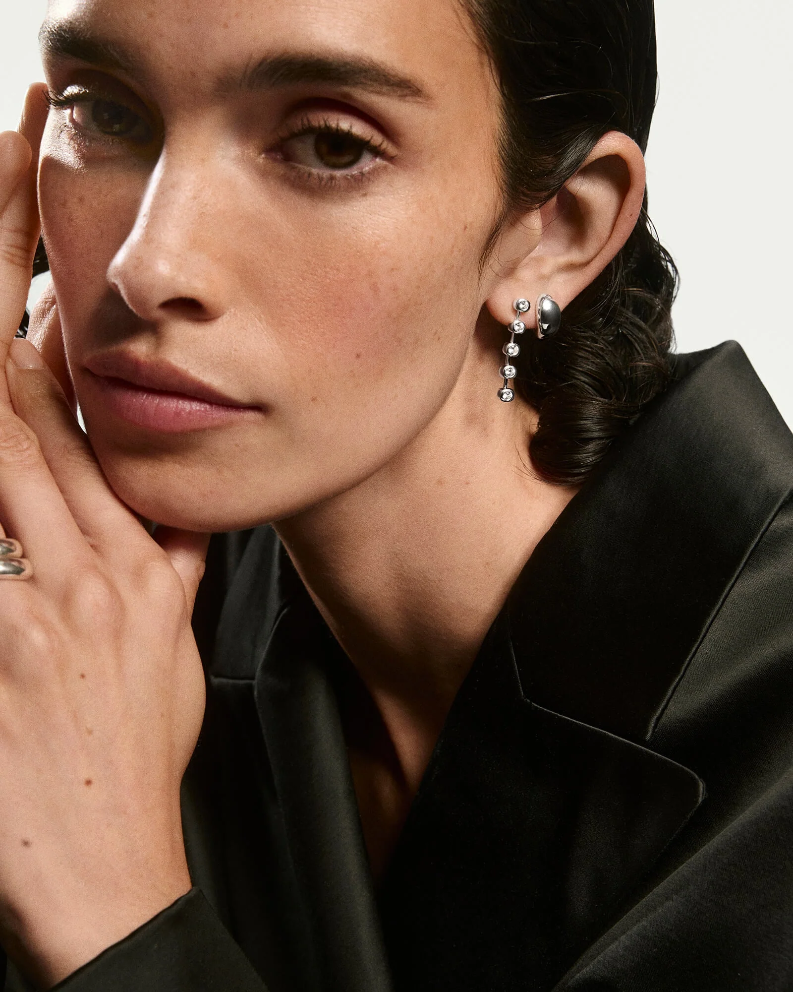 Zina Tennis Earrings - Image 6