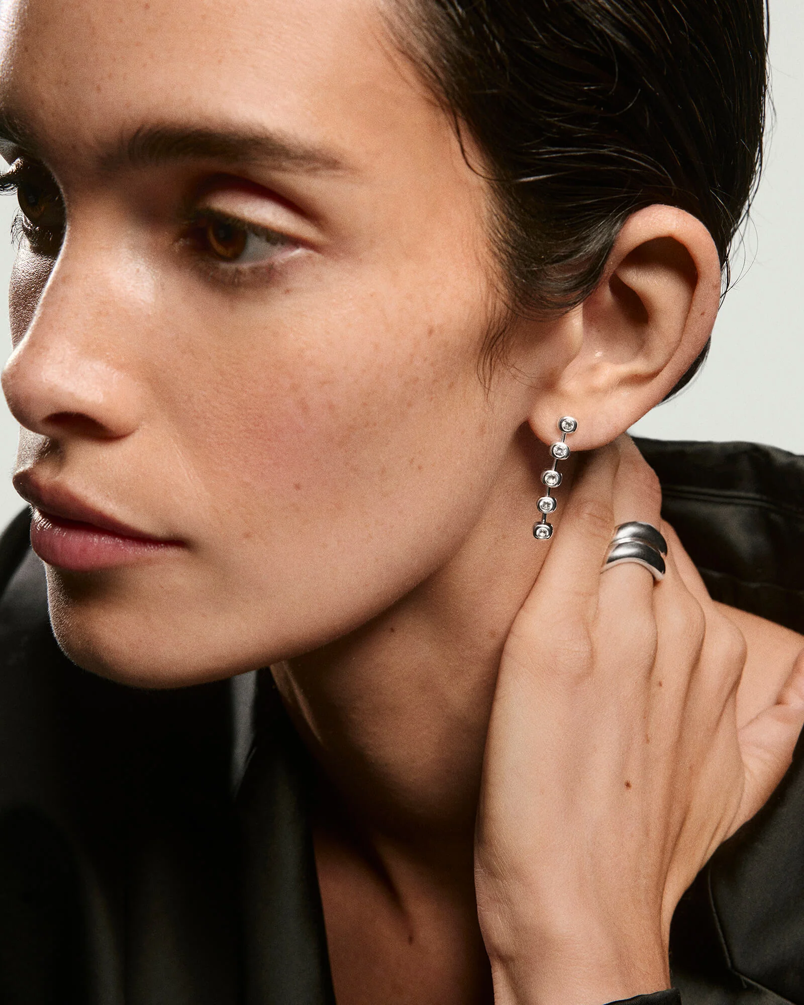 Zina Tennis Earrings - Image 8